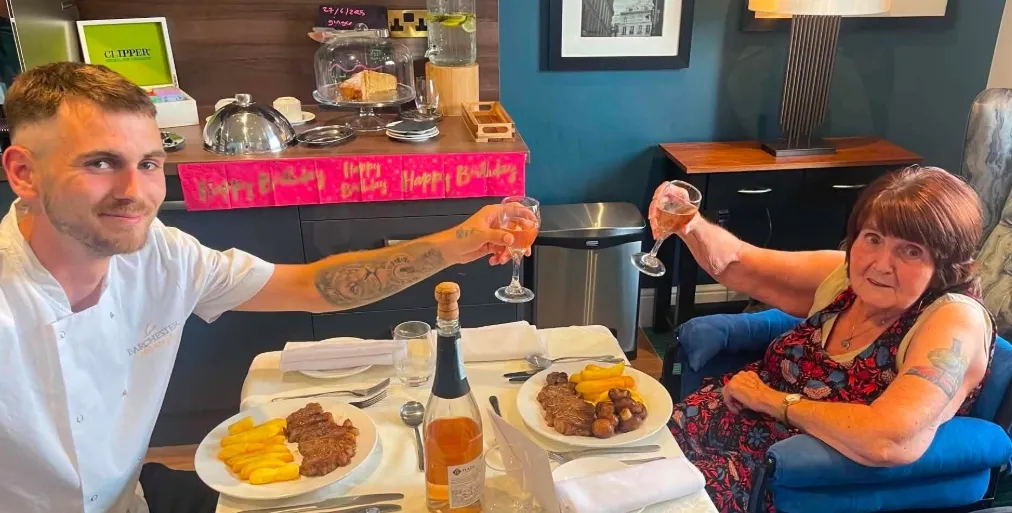 Celebrations for Janet’s very special 80th birthday! 