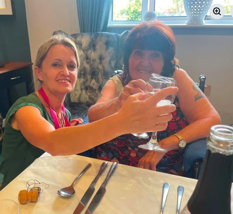 Celebrations for Janet’s very special 80th birthday! 