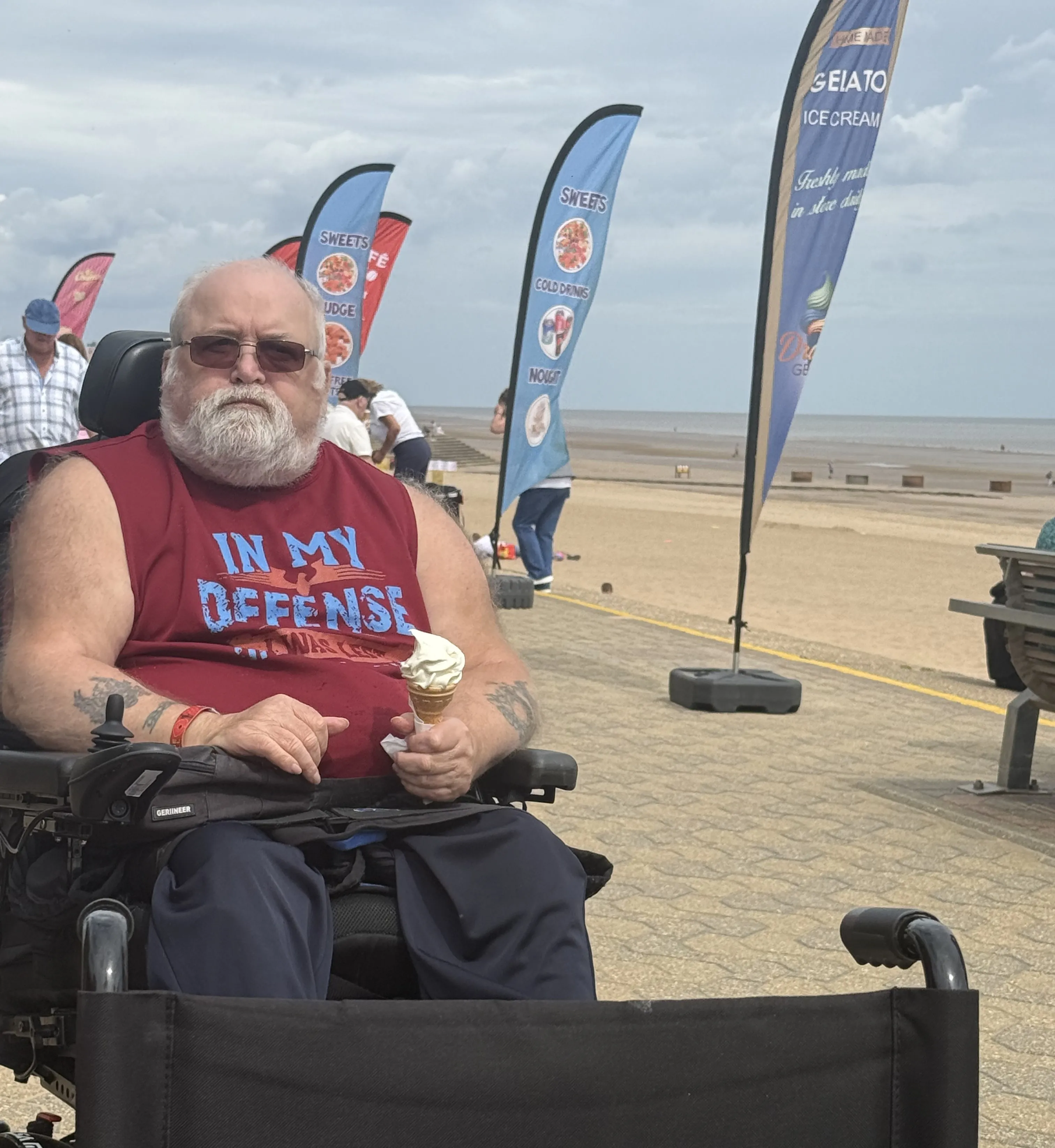 A wonderful day at the seaside! 