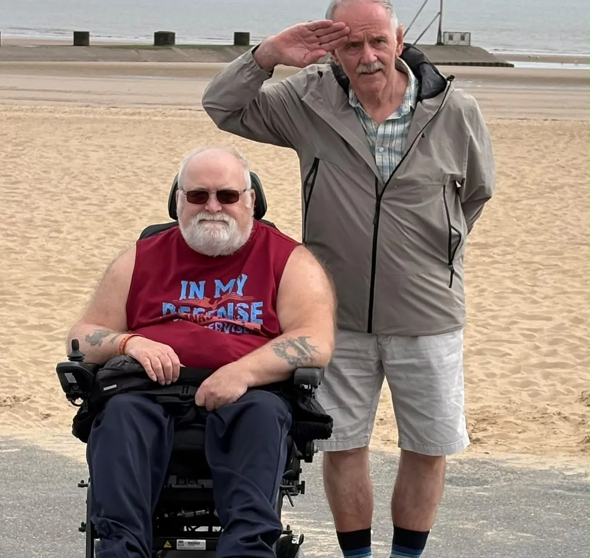 A wonderful day at the seaside! 
