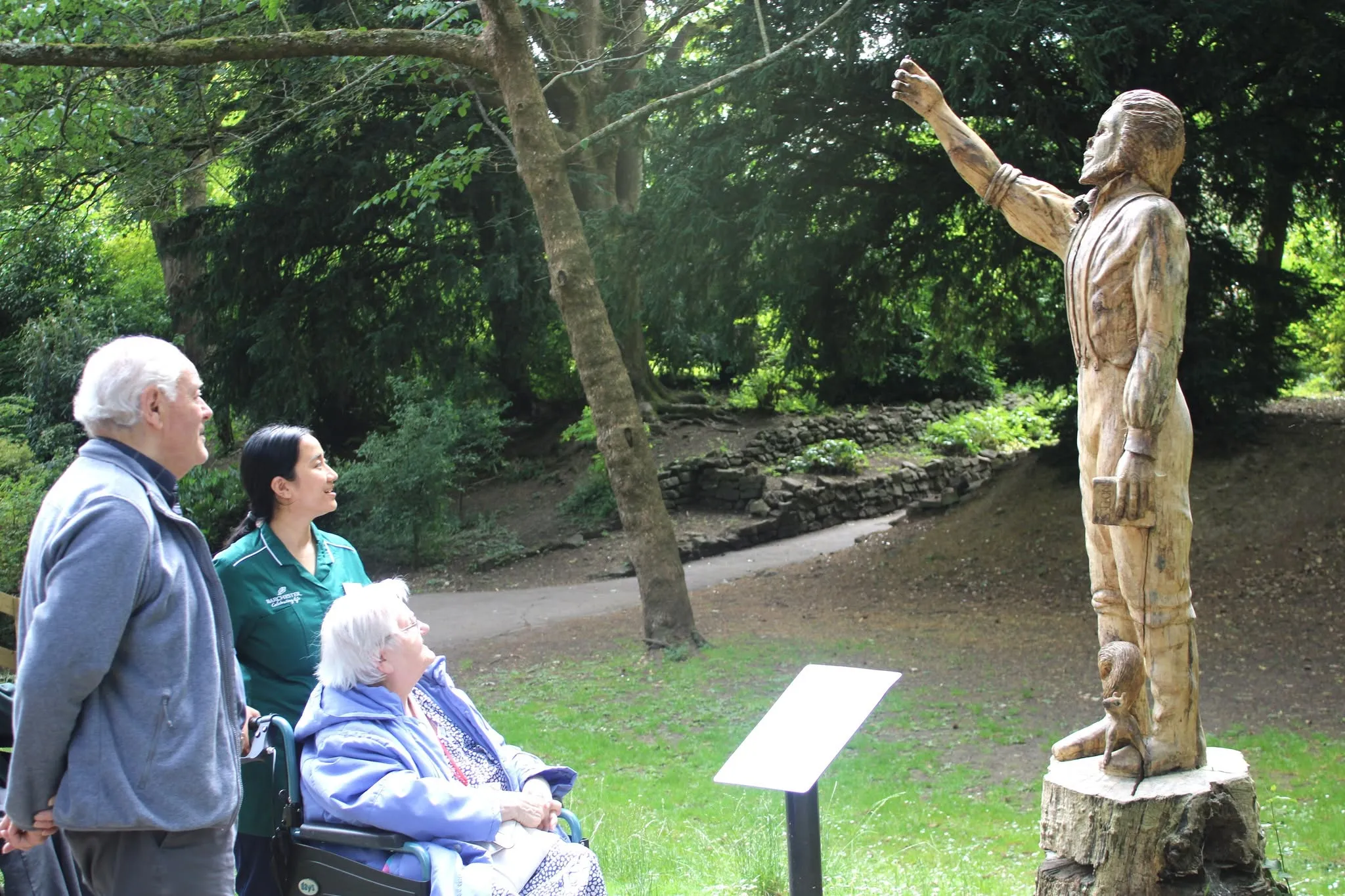 Minibus trip to Town Gardens