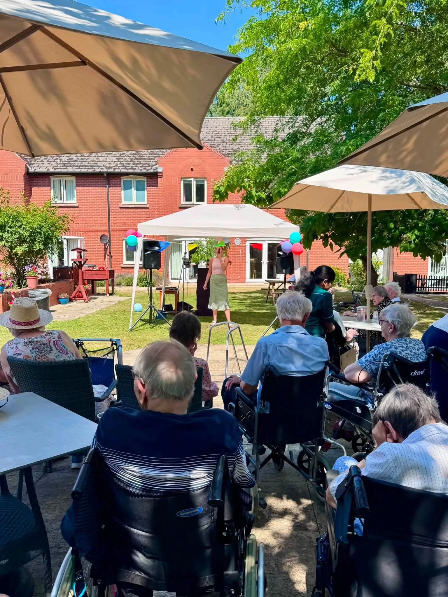 Summer Fayre on a Sunny Day