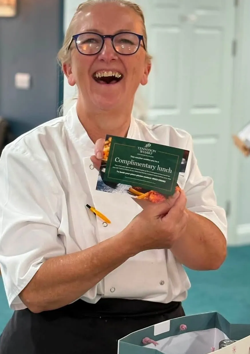 Sad farewell to our head chef!