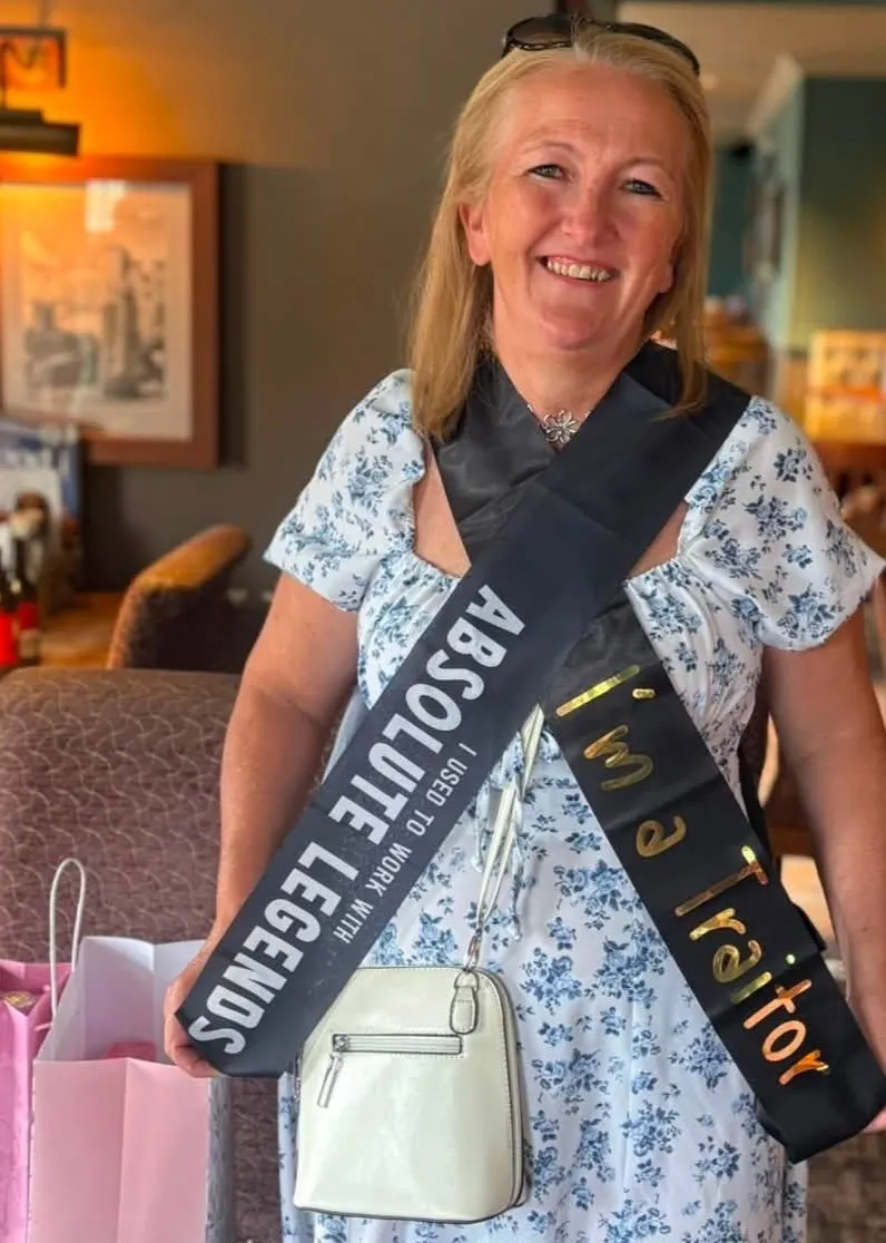 Sad farewell to our head chef!