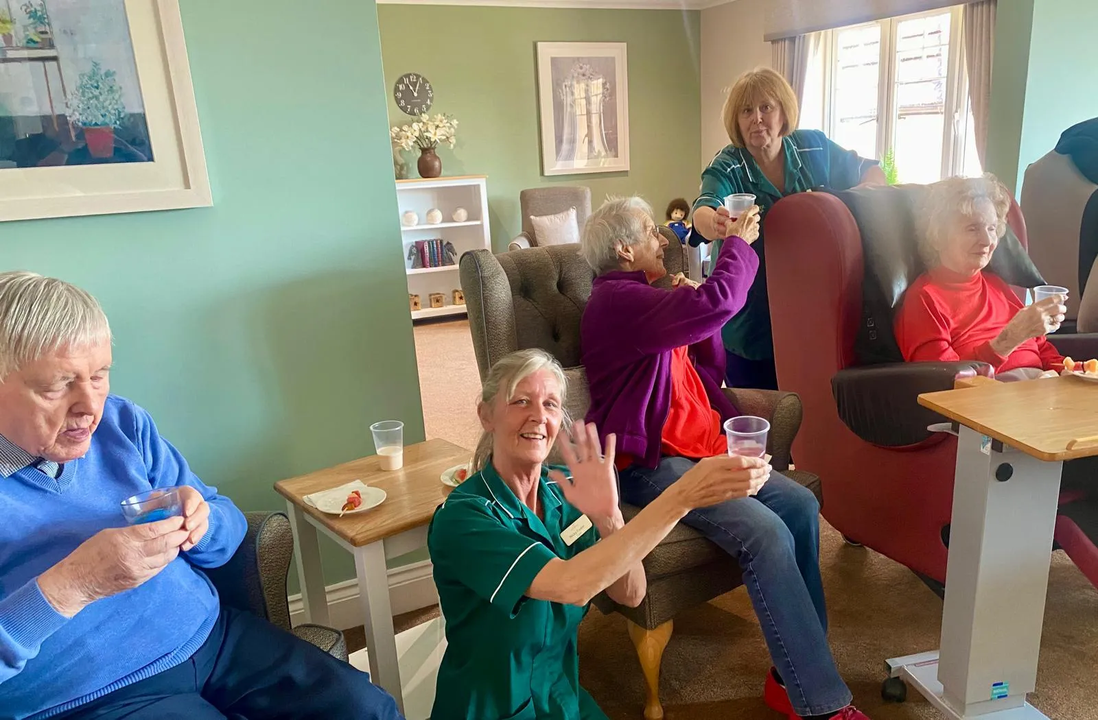 Hydration Success for Residents & Staff!