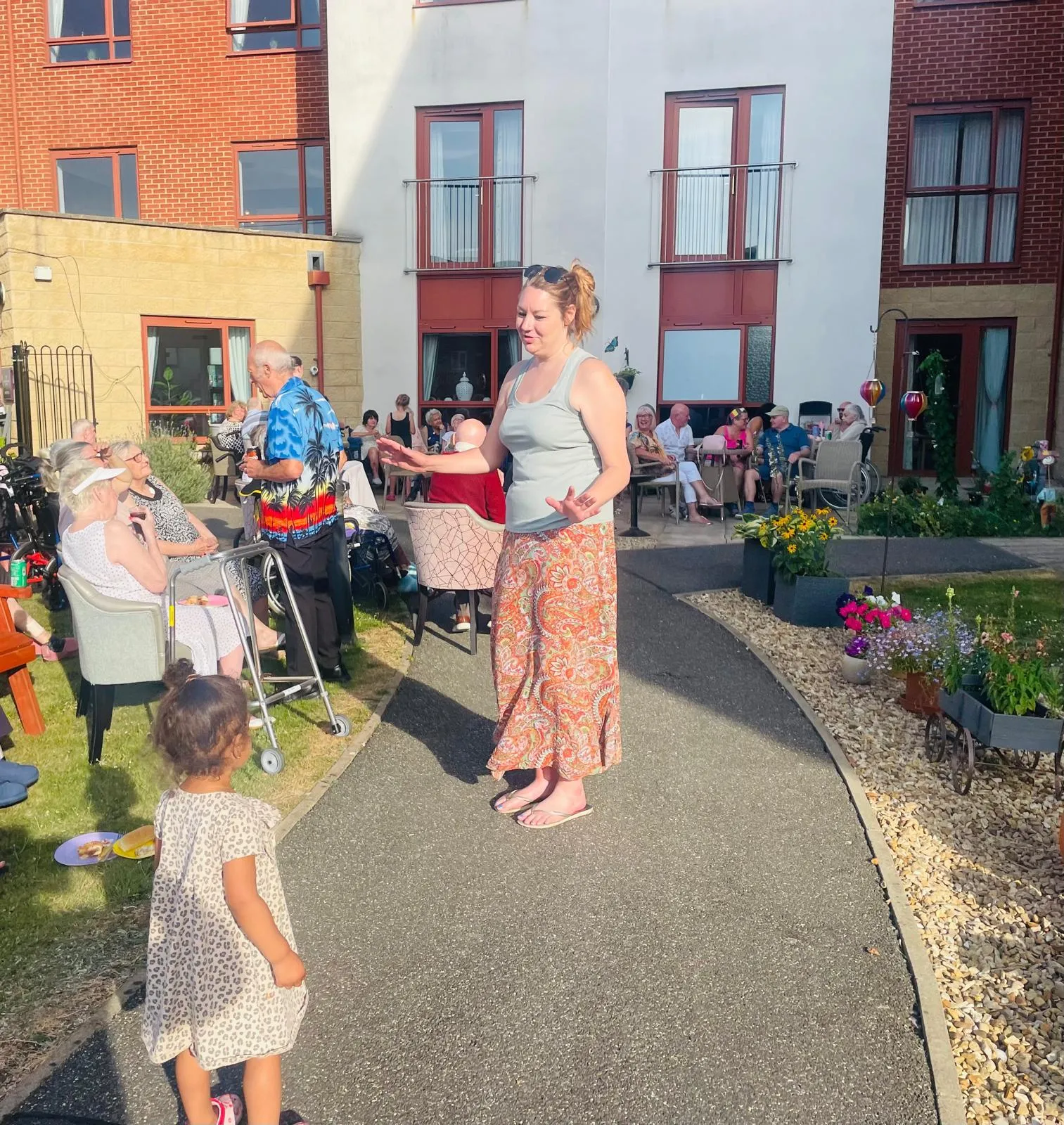 Sun, Songs, and Sizzling Burgers and Welcome Community for Spectacular Summer BBQ
