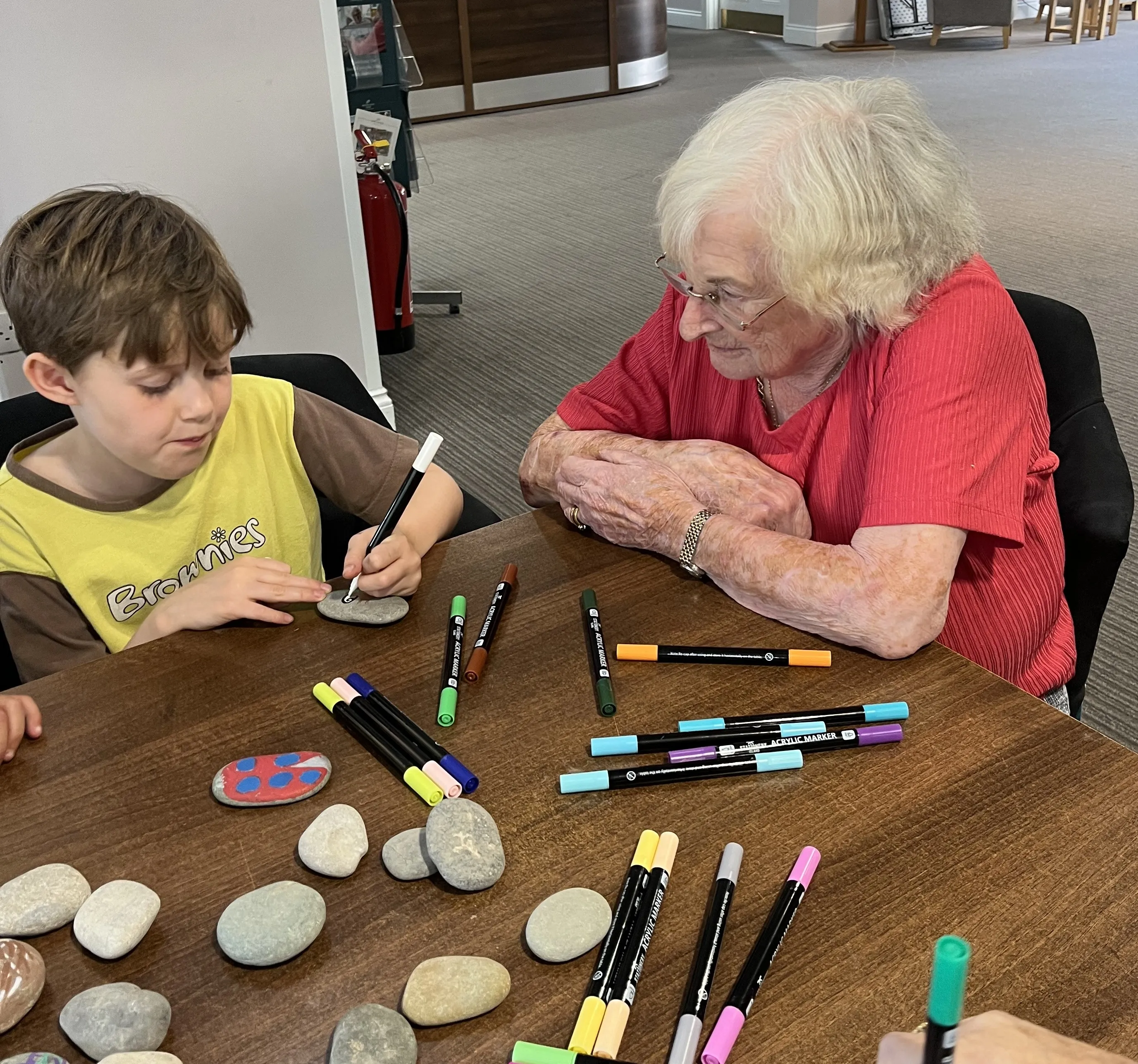 Community Brownies Evening Visit 