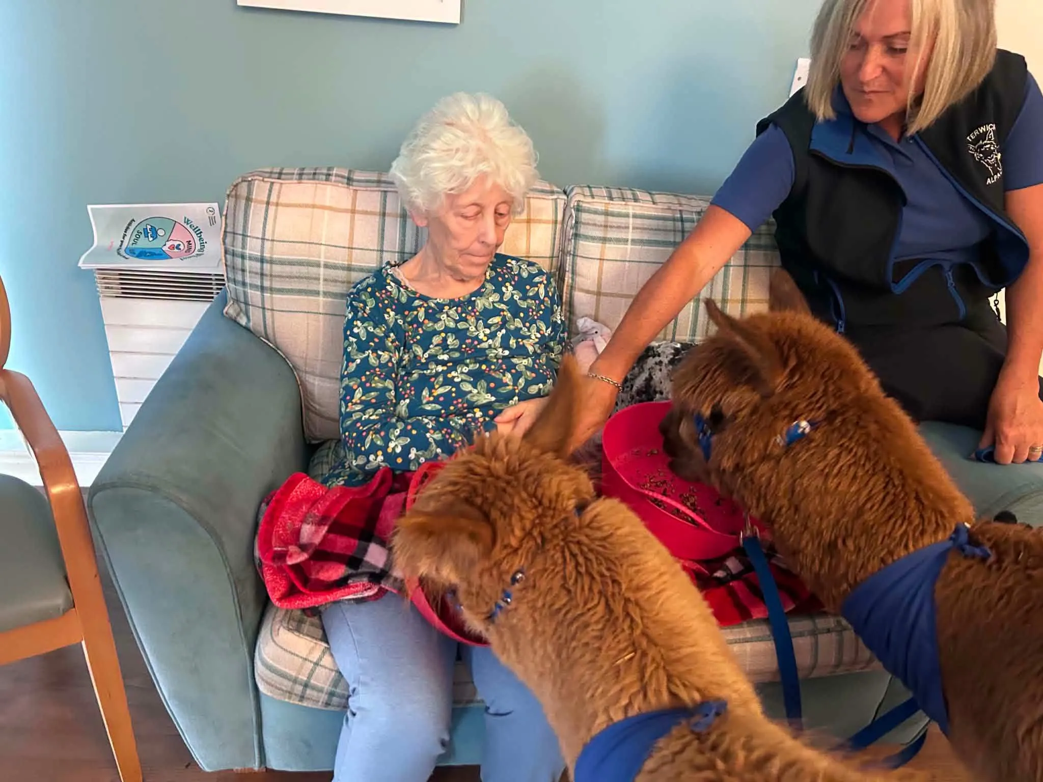 Special visitors at our Complex Care Home 