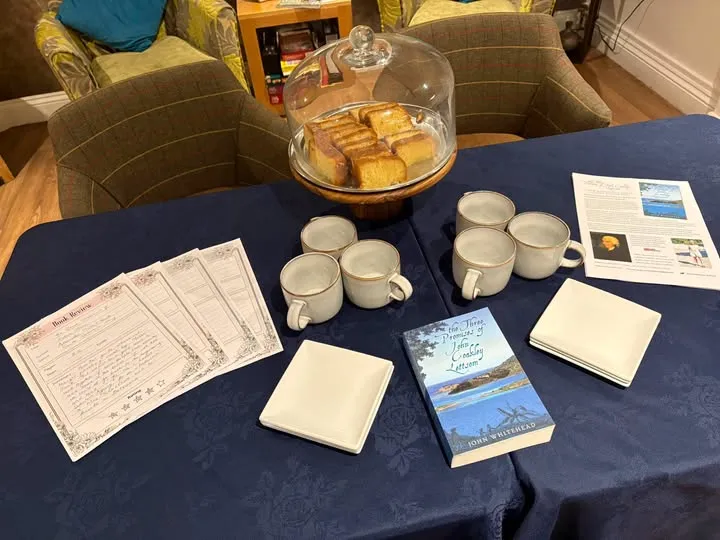 Our very first Book Club was a wonderful success! 