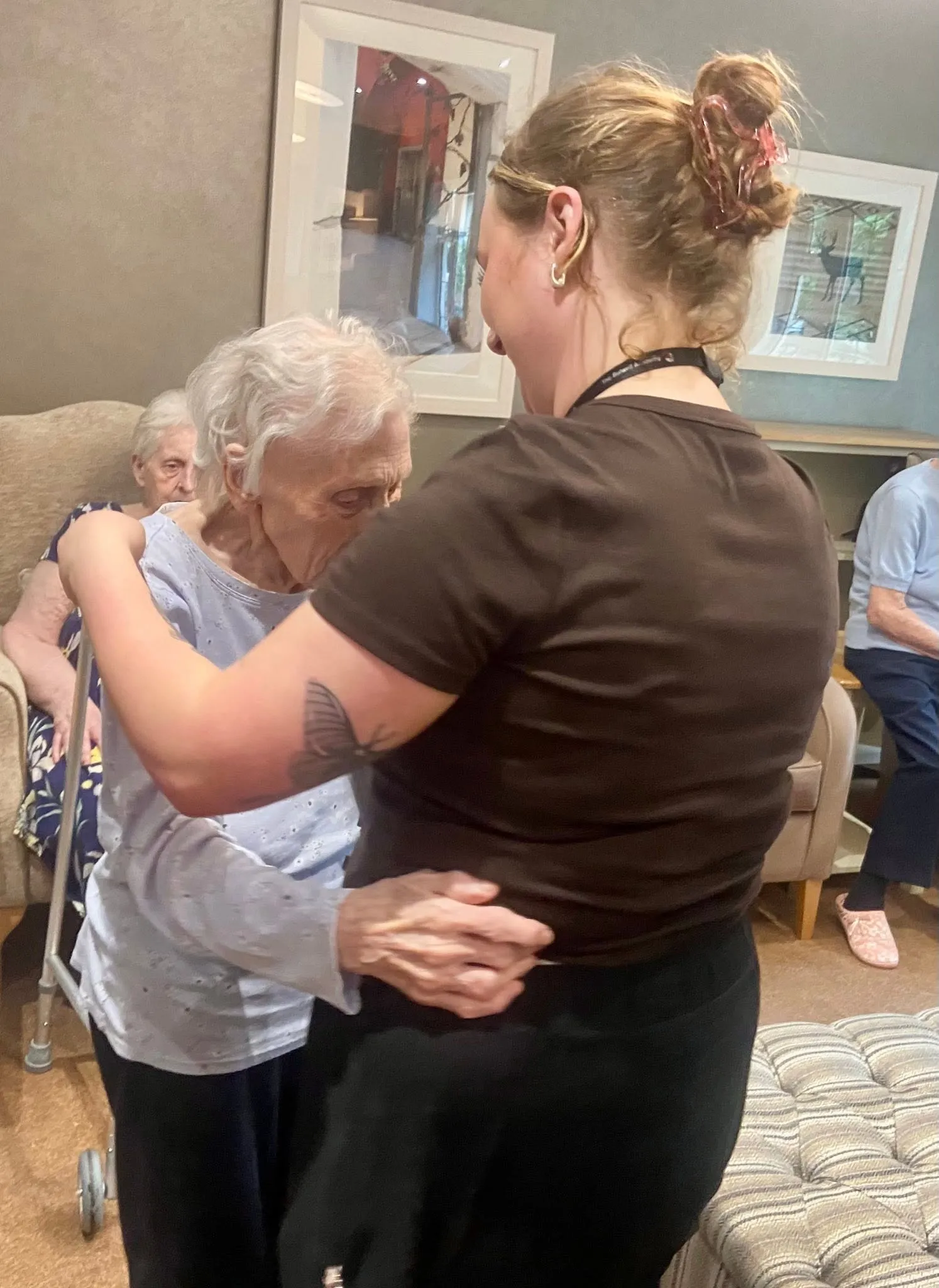 Intergenerational fun at Hall Park