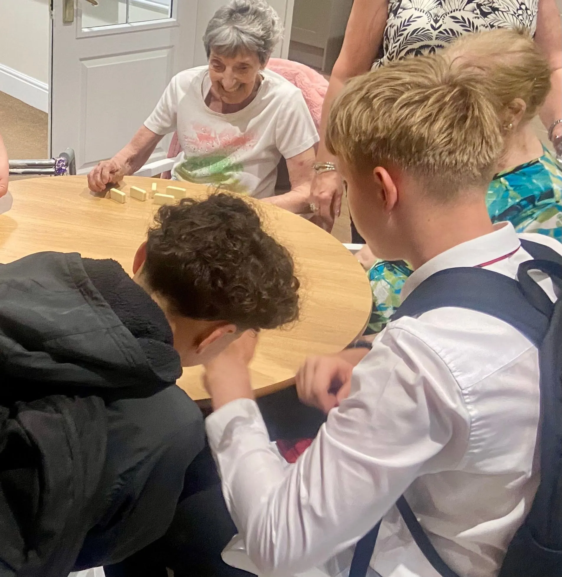 Intergenerational fun at Hall Park
