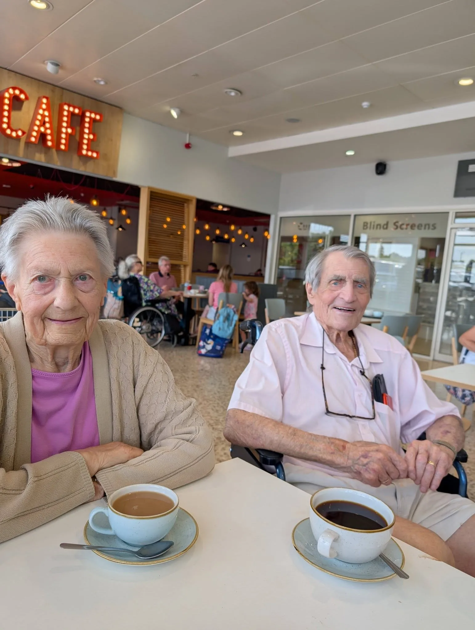 Cafe and Shopping