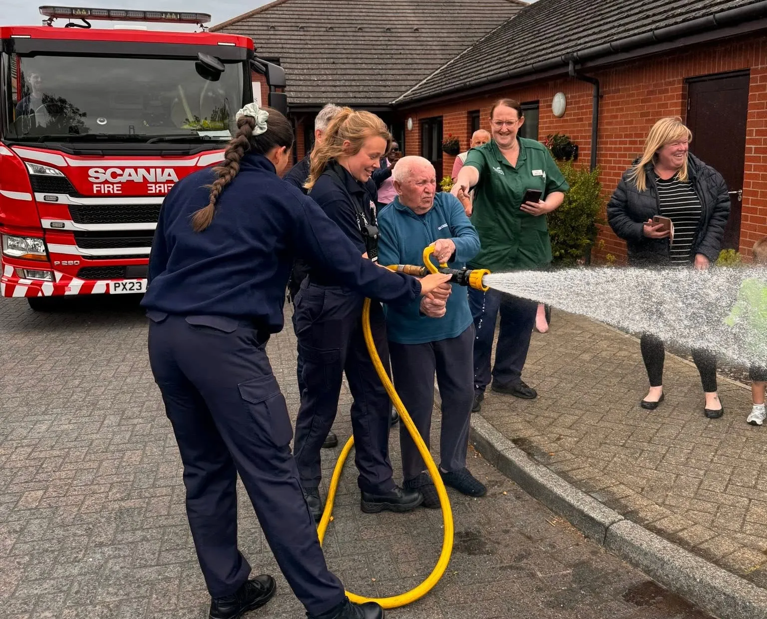 A visit from our local Fire and Rescue team