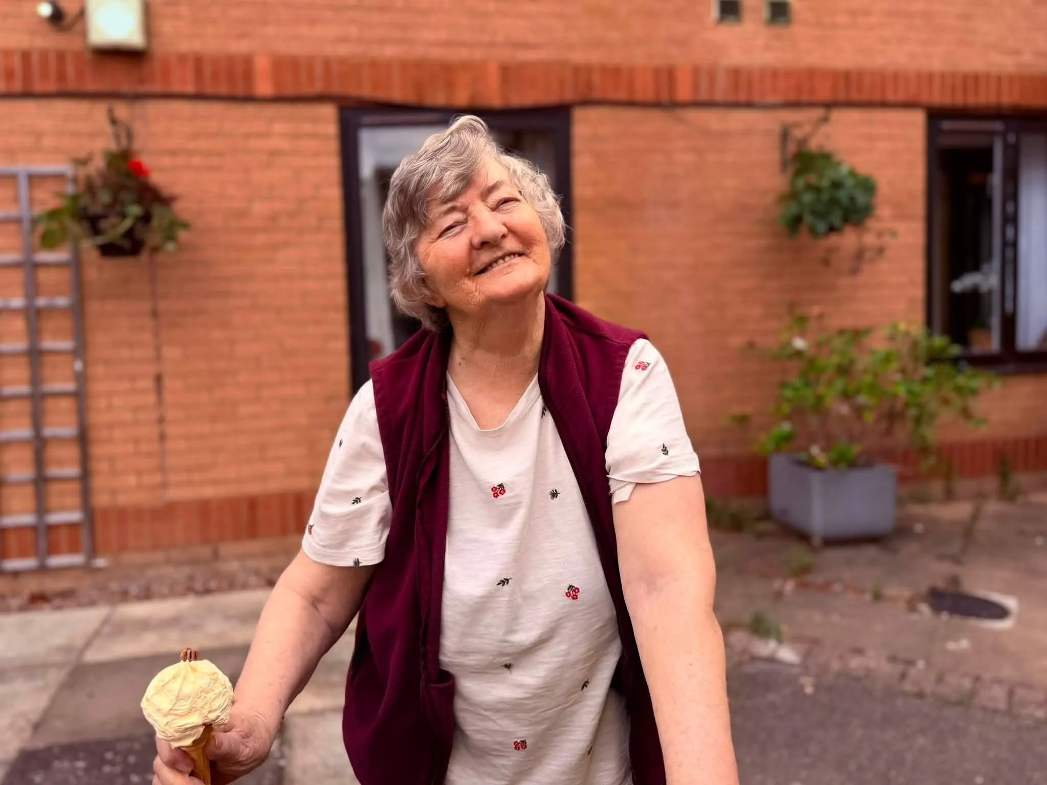 Ice cream day at Wood Grange