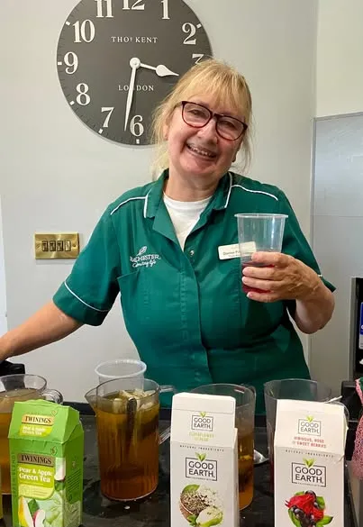 Our residents at Hall Park celebrated National Iced Tea Day!