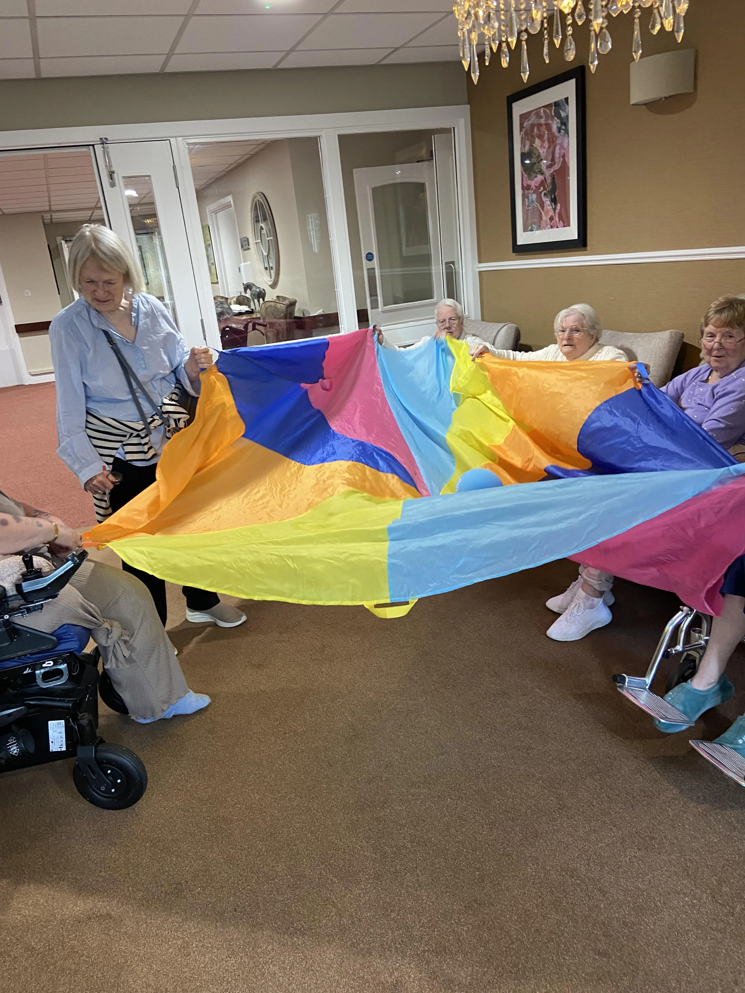 Parachute game