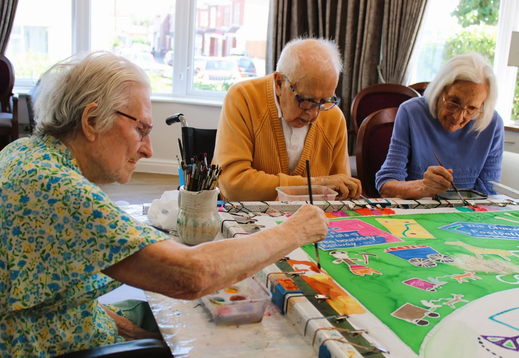 Kingswood flag project