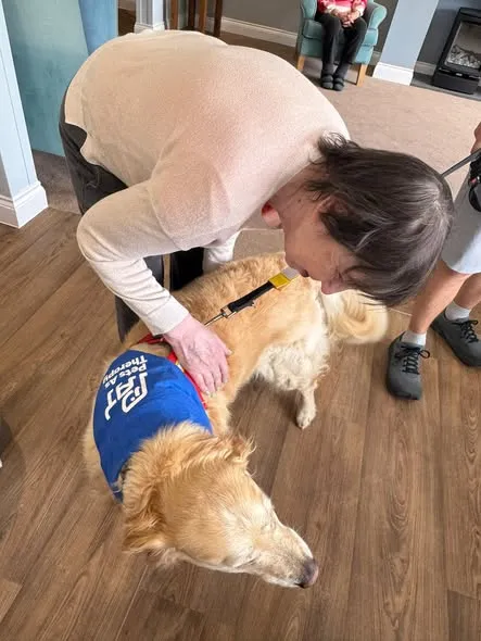 Florence Brings Comfort and Companionship to Residents  
