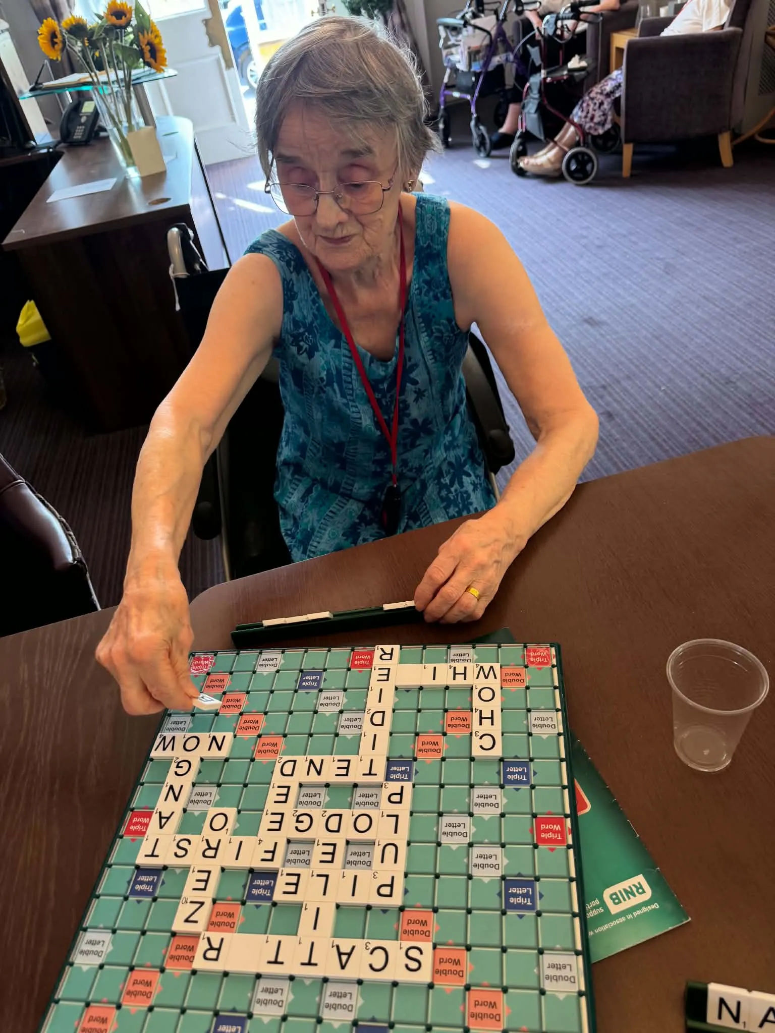 Scrabble Club Shines During the Summer Heatwave 