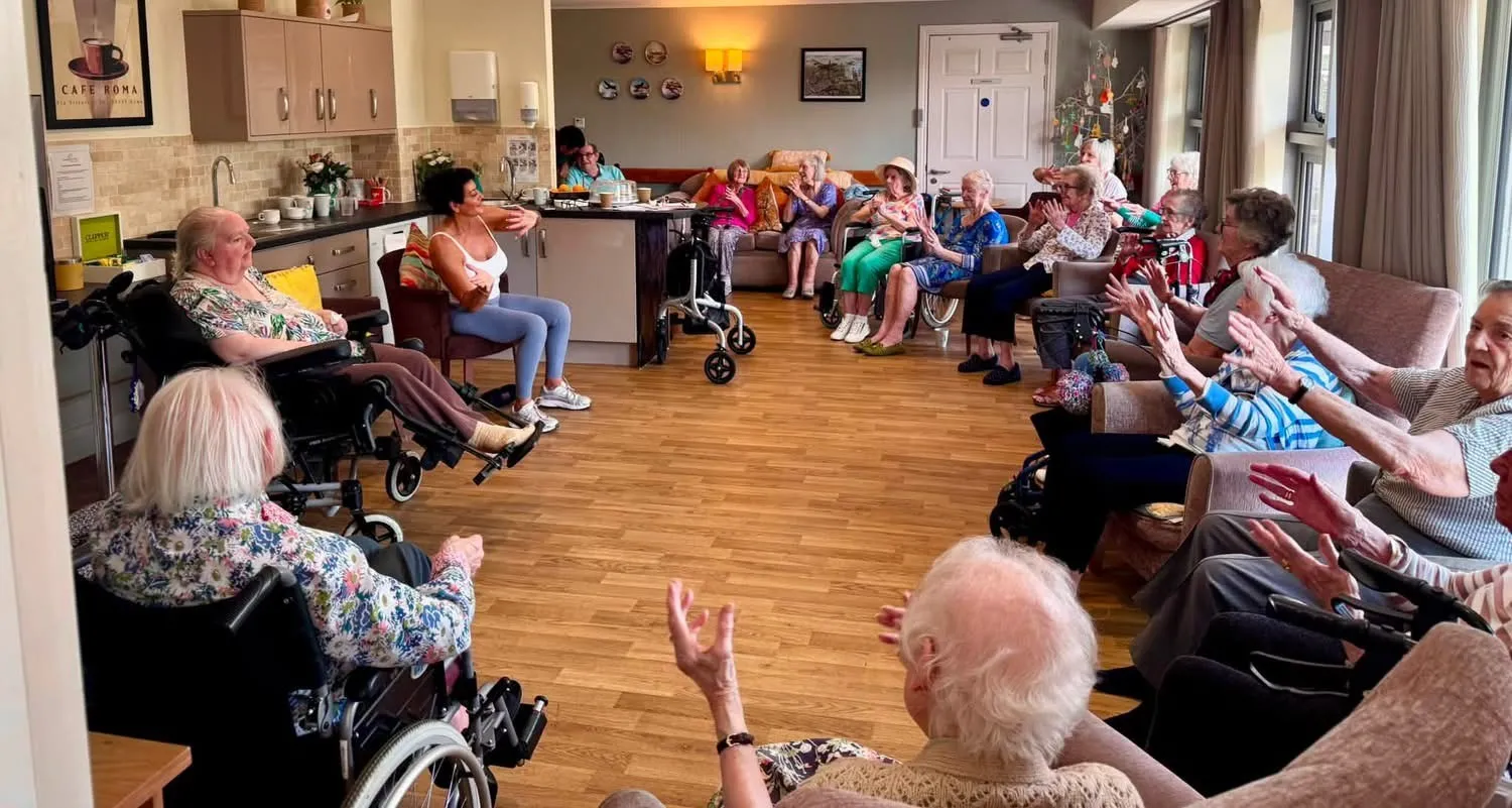 Garden walks ‘ and fitness -  Get Barchester Moving ‘ here  at Lancaster Grange 