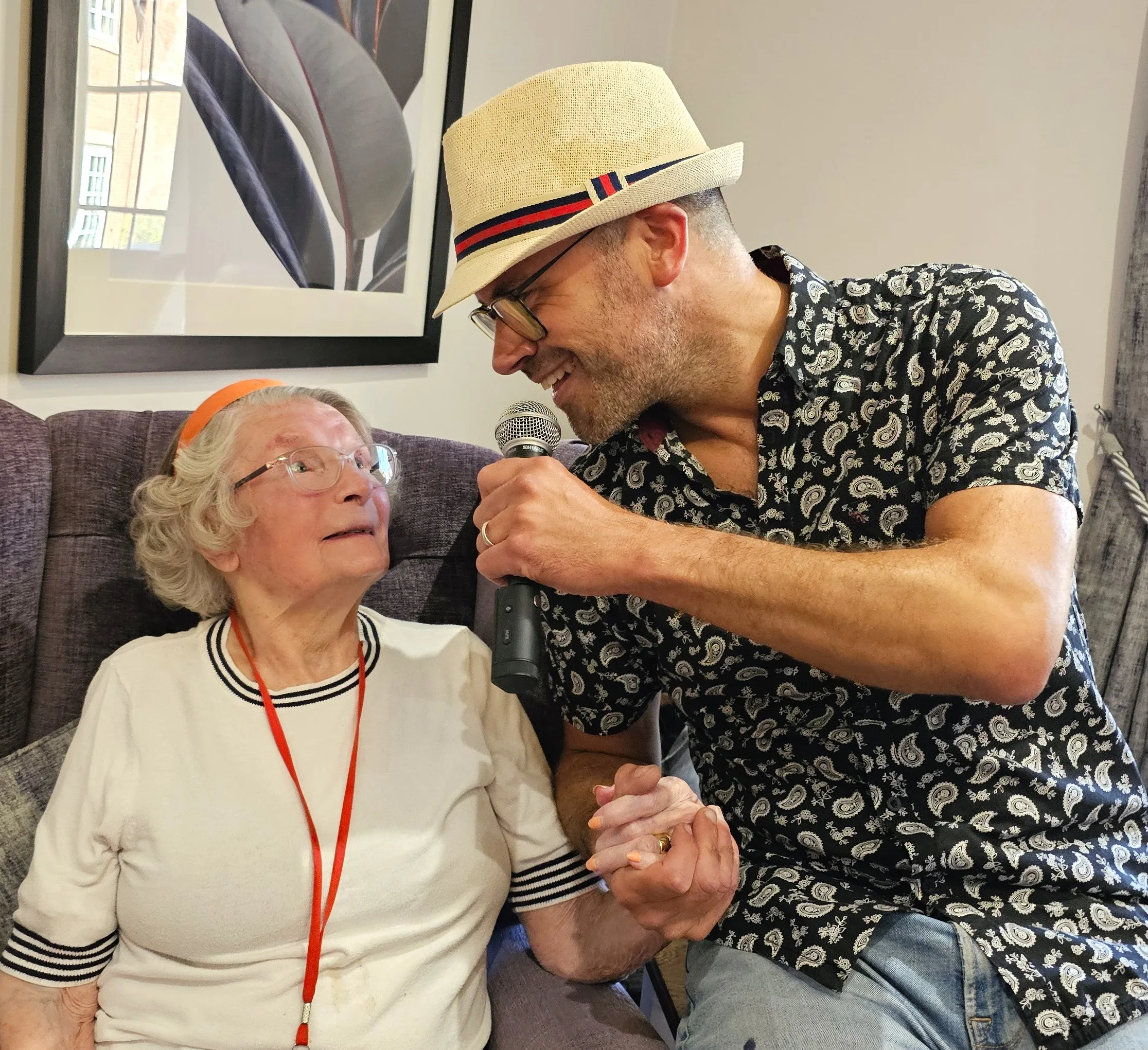 Friendship & Music Brings Joy to Residents
