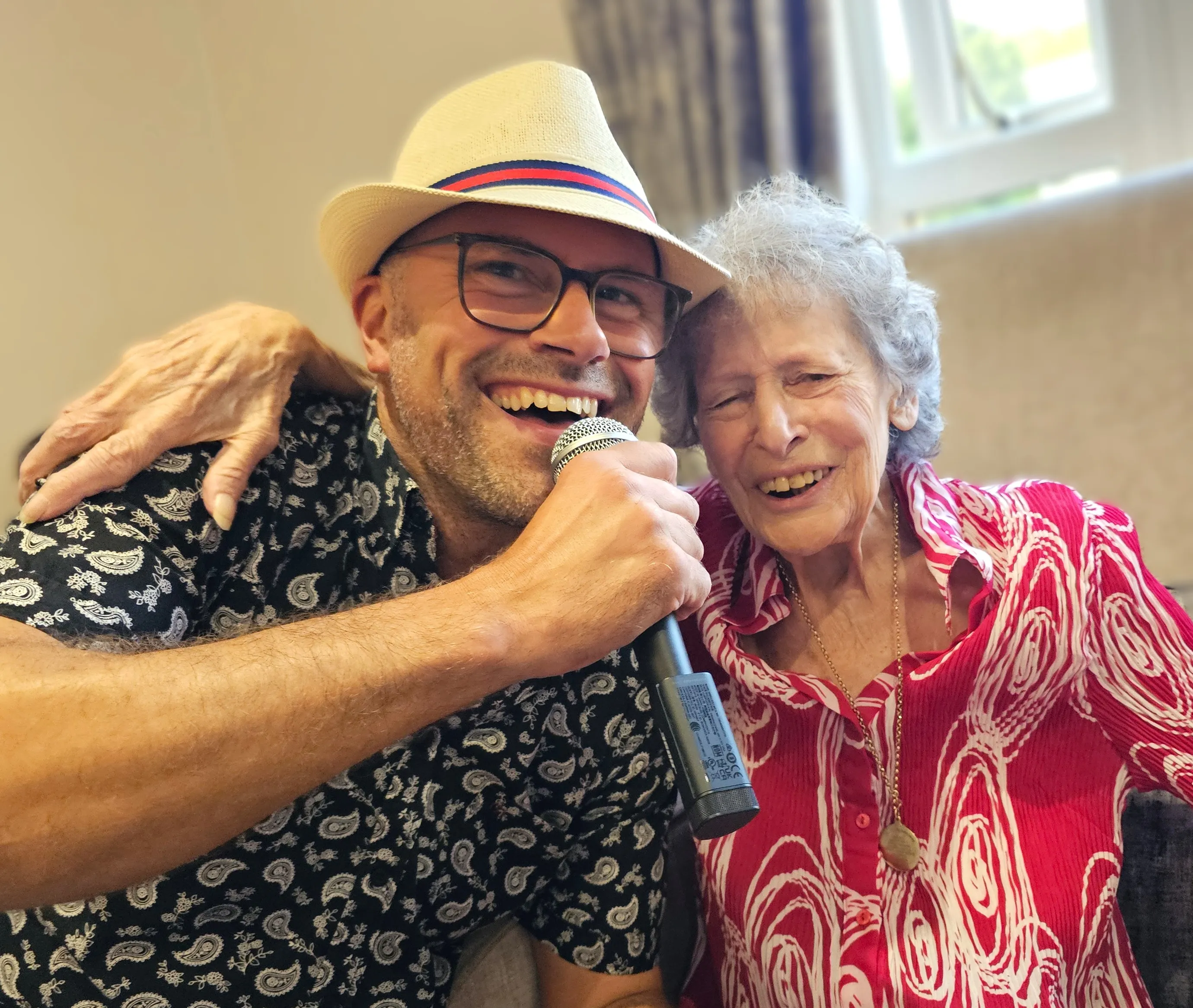 Friendship & Music Brings Joy to Residents