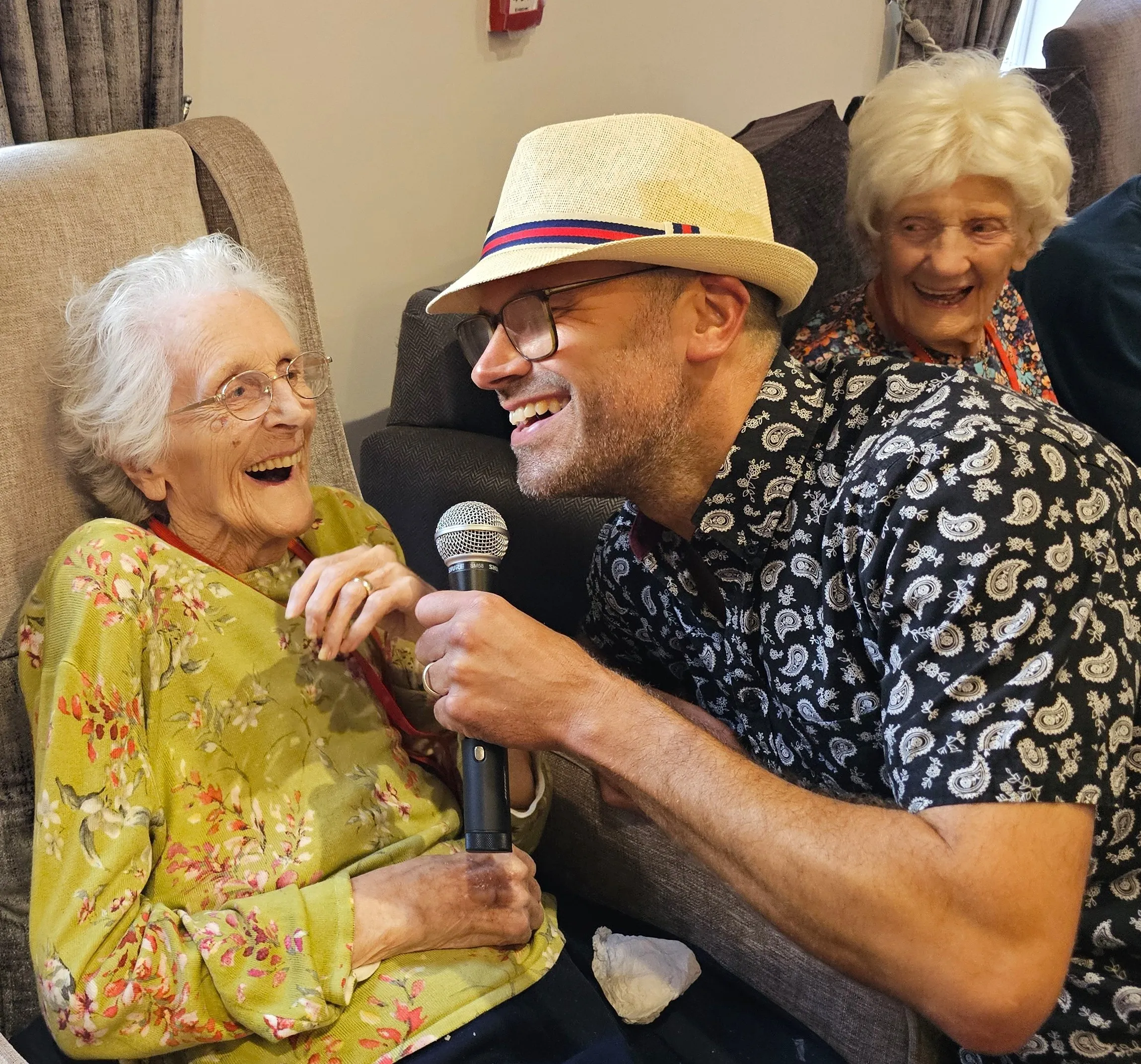 Friendship & Music Brings Joy to Residents