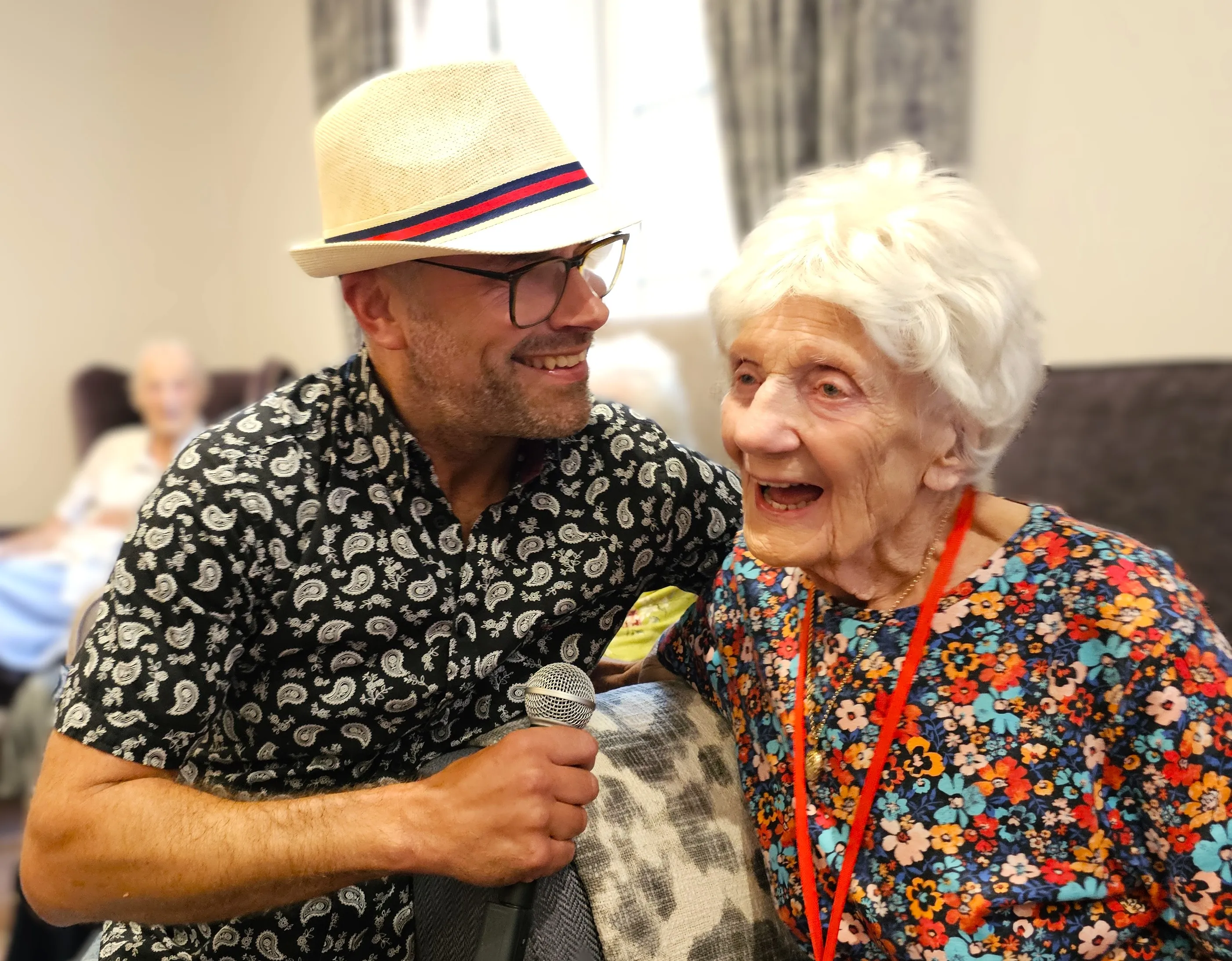 Friendship & Music Brings Joy to Residents