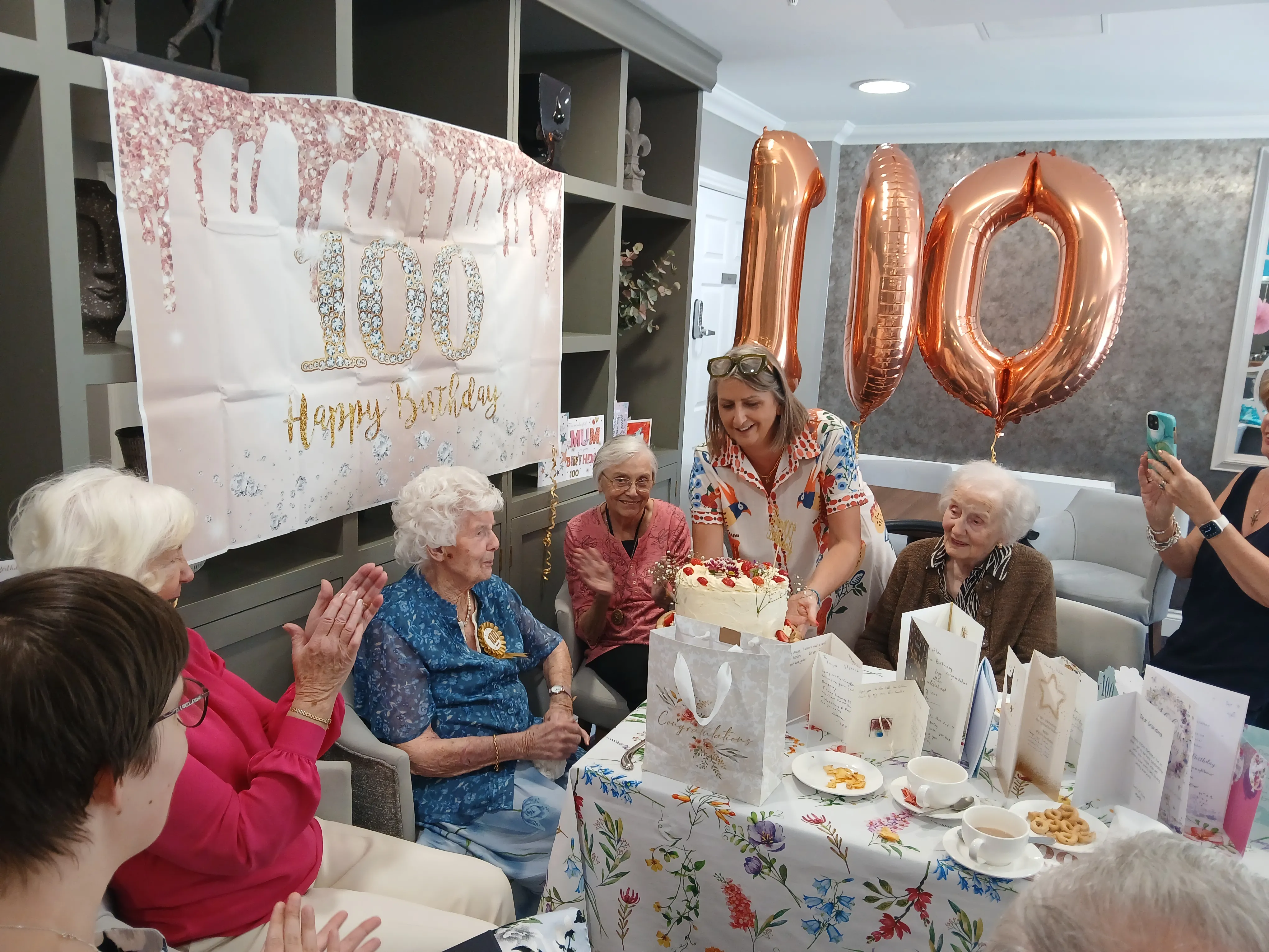 Happy 100th Birthday Hilda!