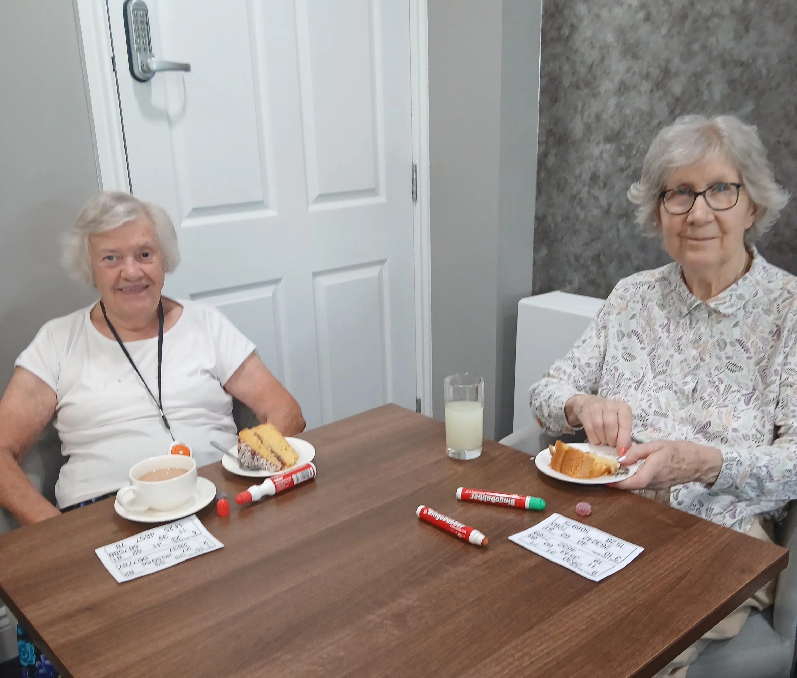 Eyes down for Wilton Place’s weekly bingo session