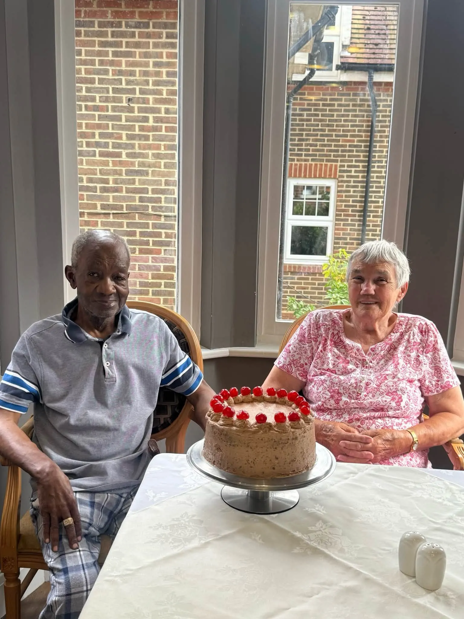 Happy 68th Wedding Anniversary, Clarence and your beloved! 