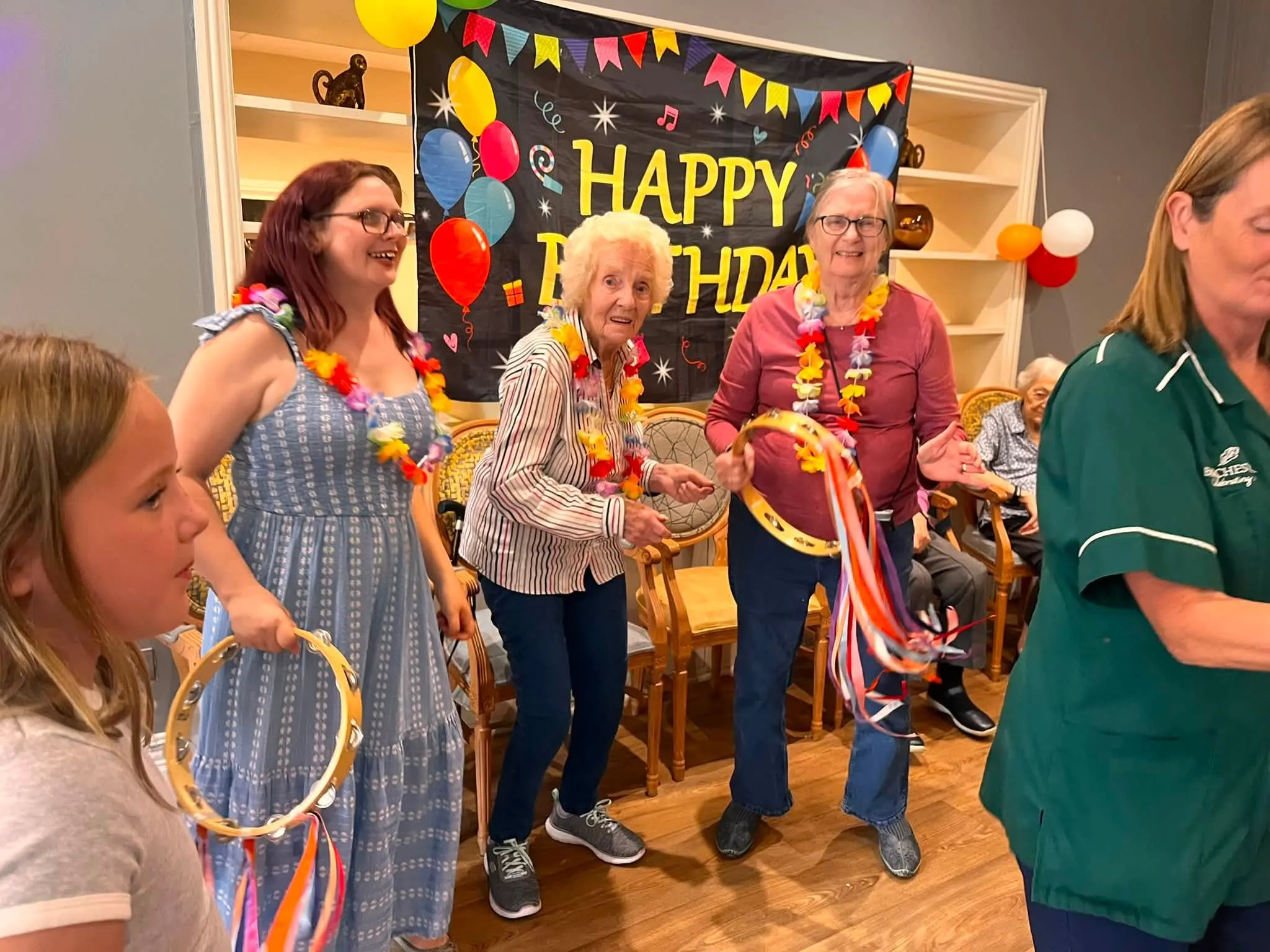 Gillian's birthday celebrations