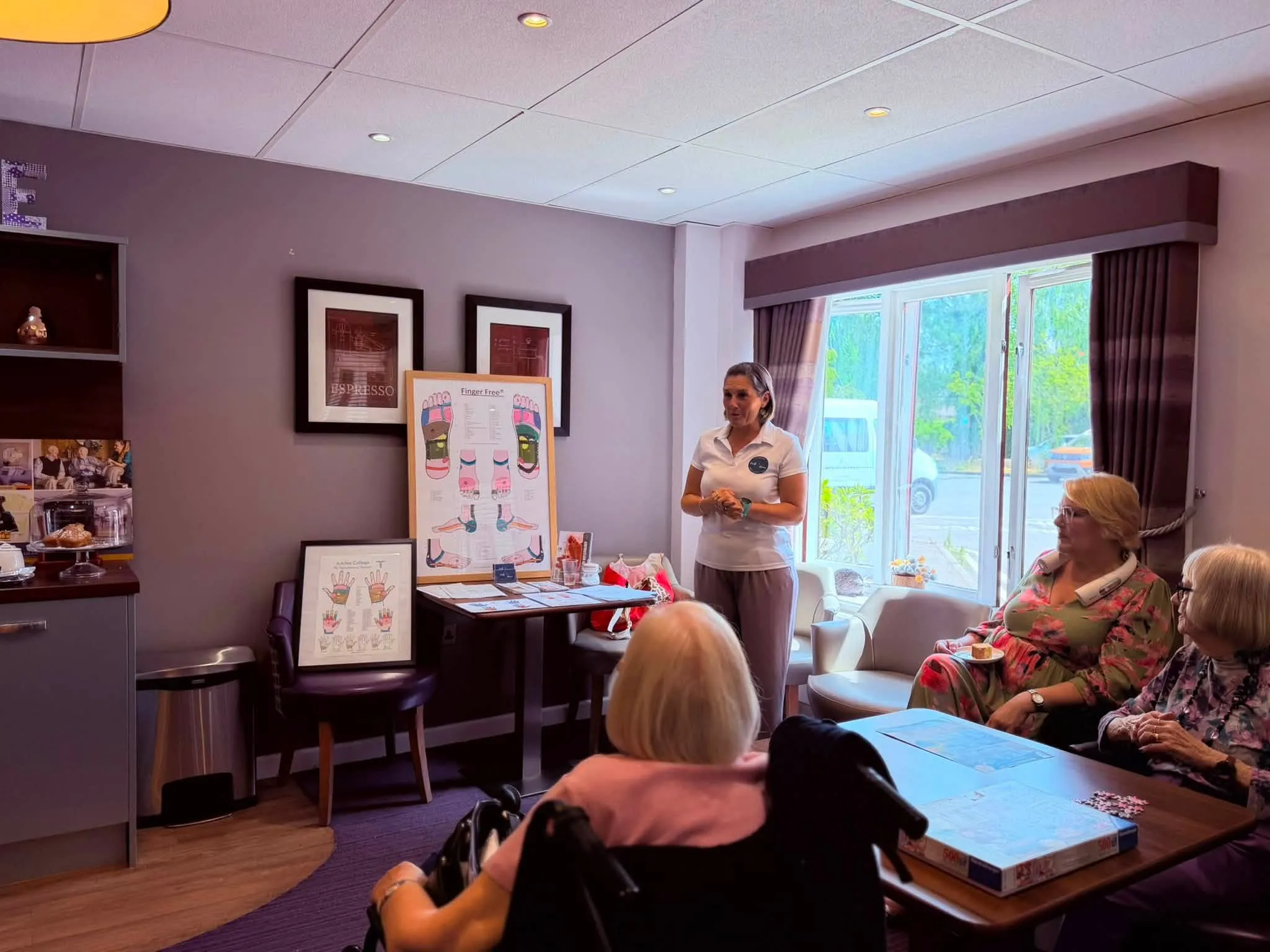 Reflexology at Wood Grange!