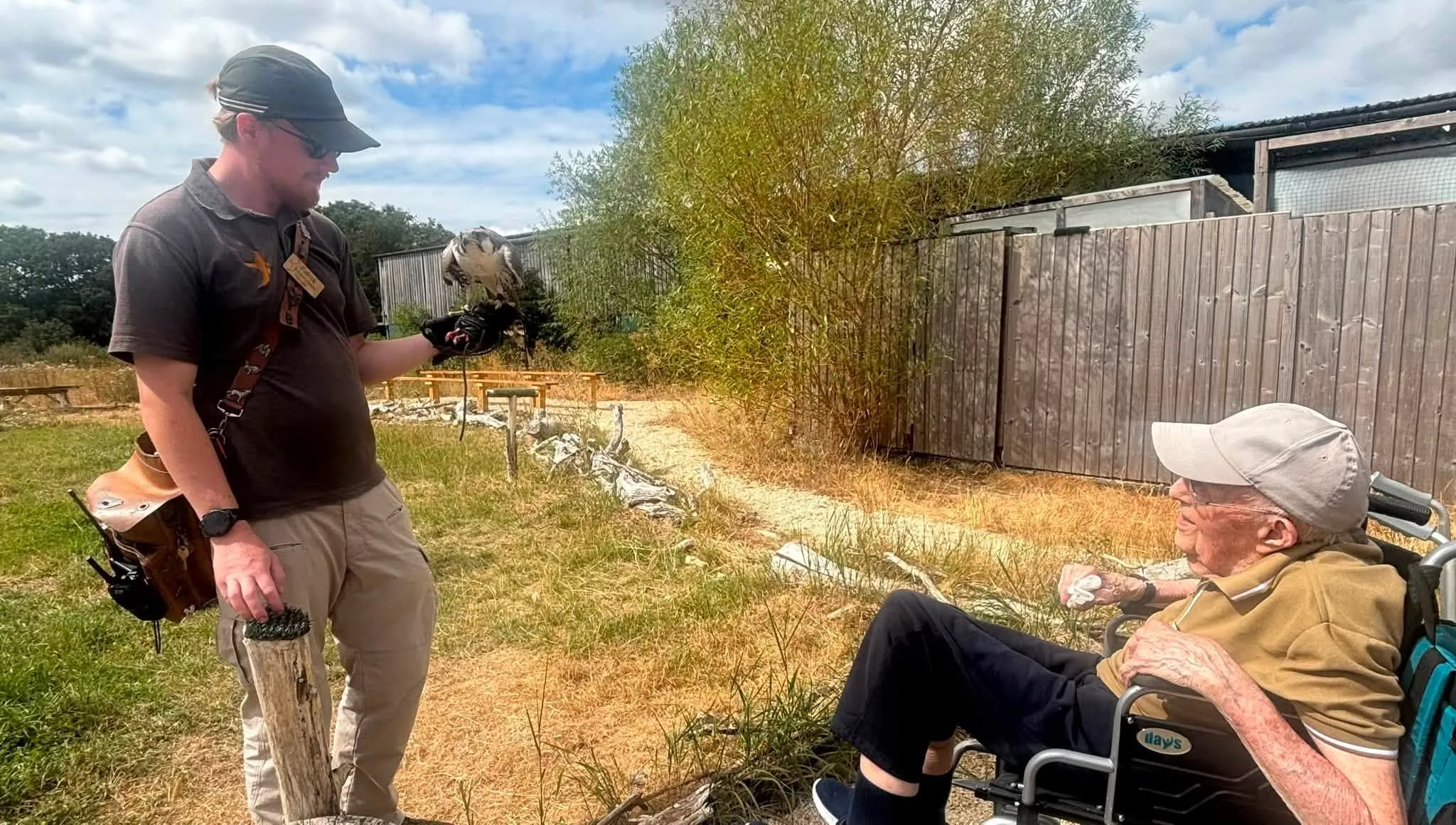 Visit to the Bird of Prey Centre in Newton St. Loe