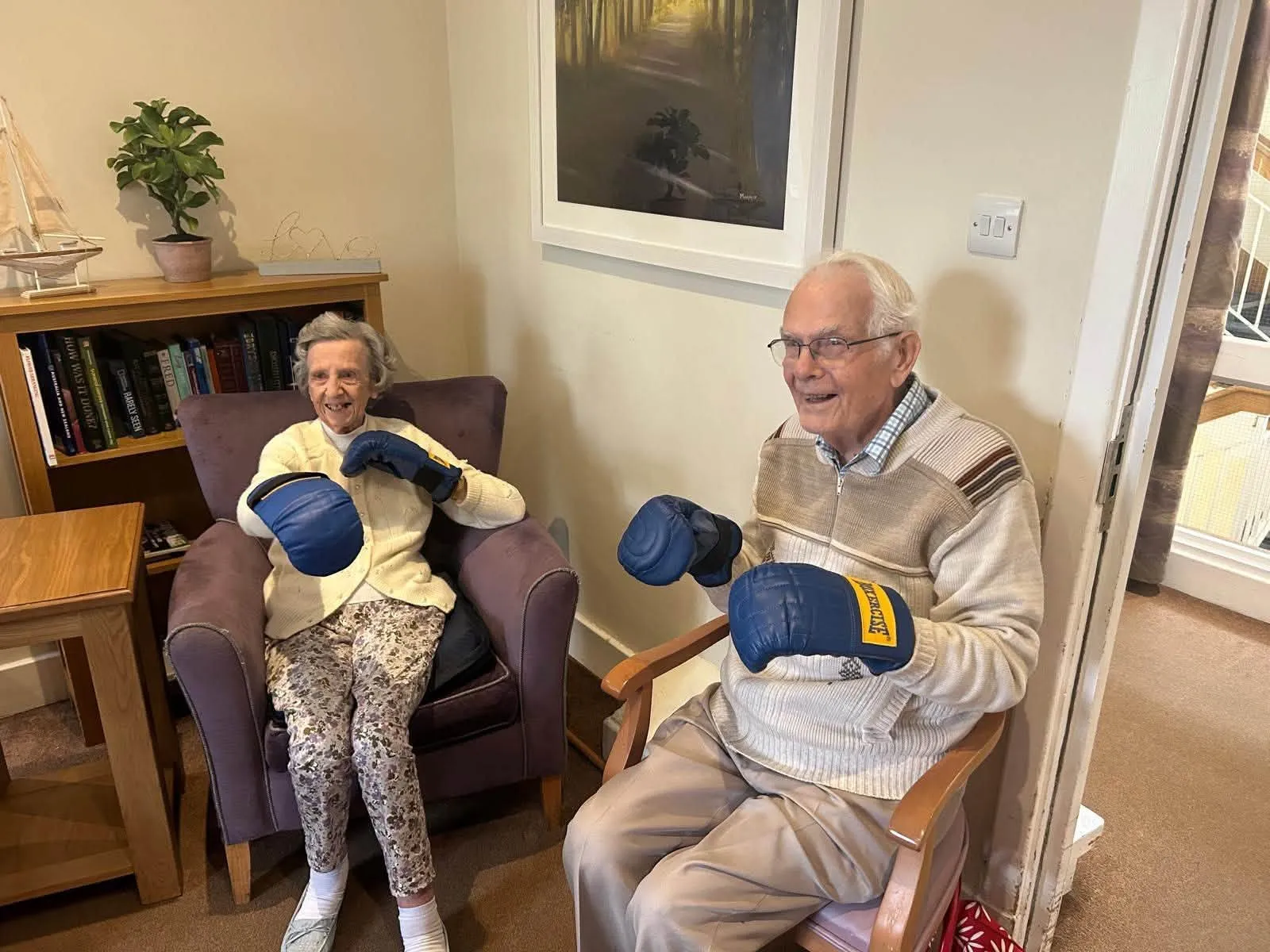 Boxercise at Emily Jackson House 