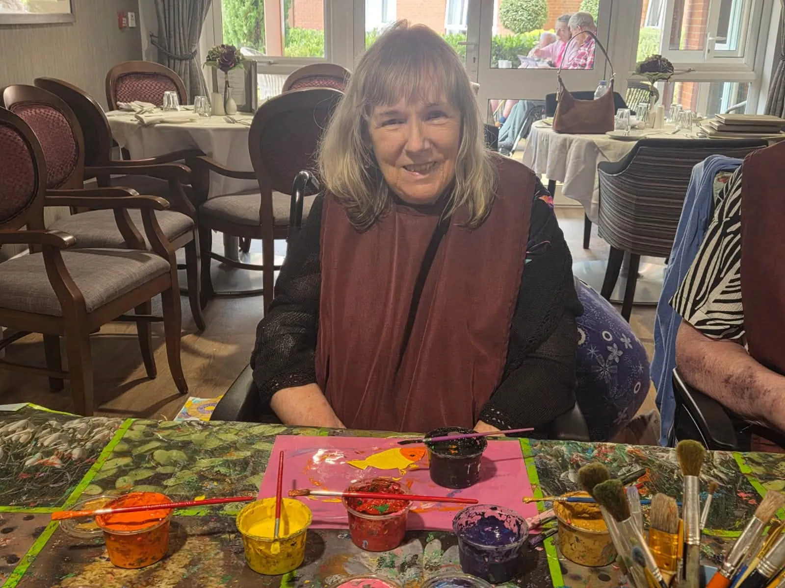A splash of creativity at Latimer Court!