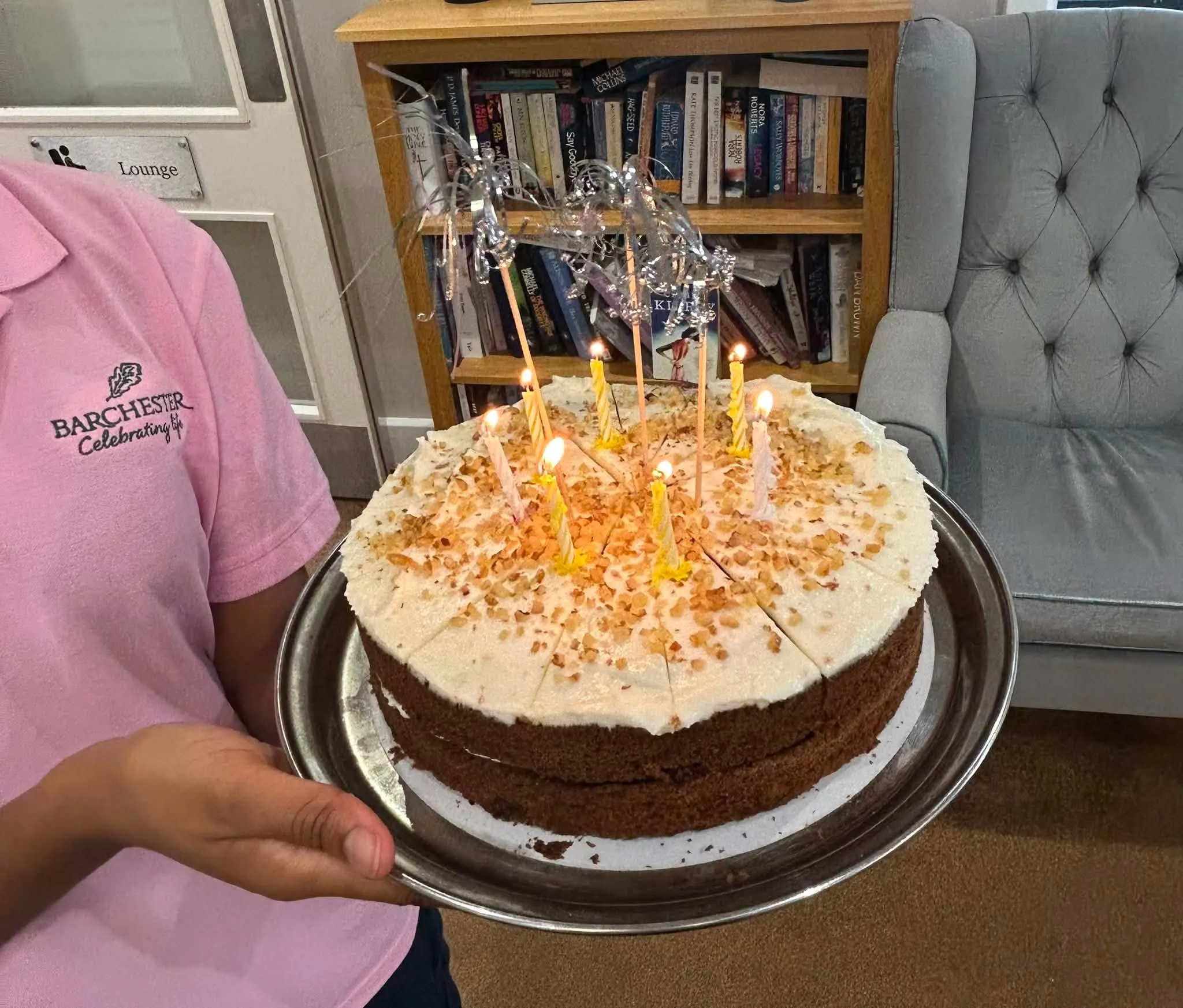 Celebrating birthdays at Cheverton Lodge