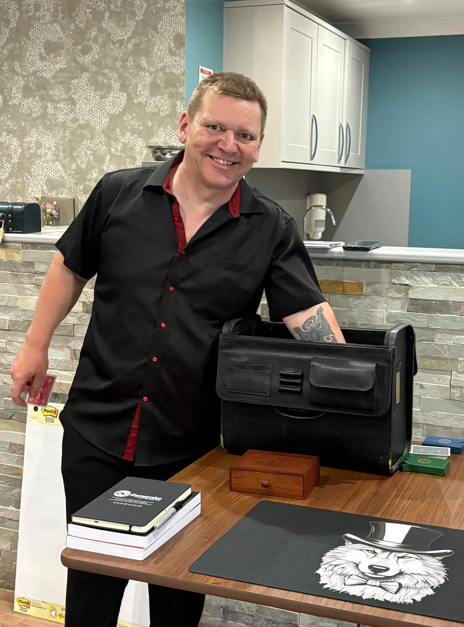 Chris Wolff Brings Magic to Longueville Court