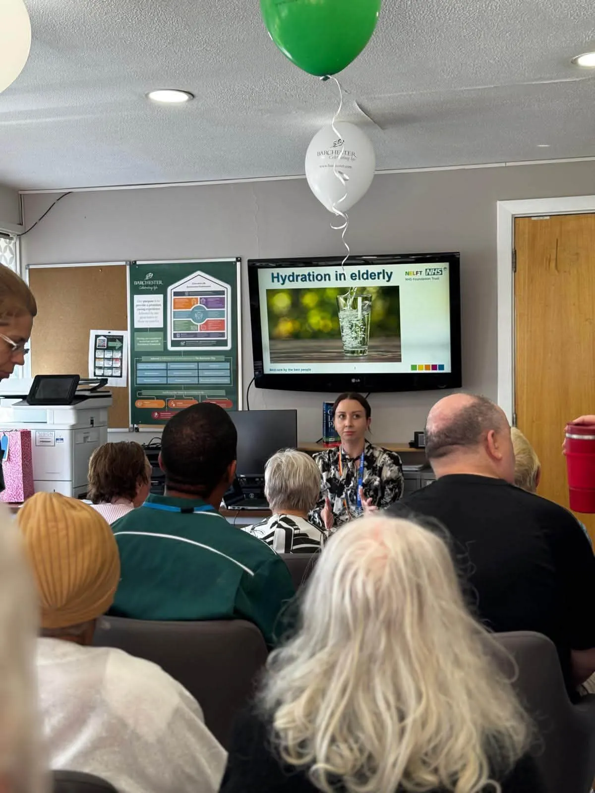 This month at Park View, we focused on an essential aspect of care for our community: hydration for those living with dementia