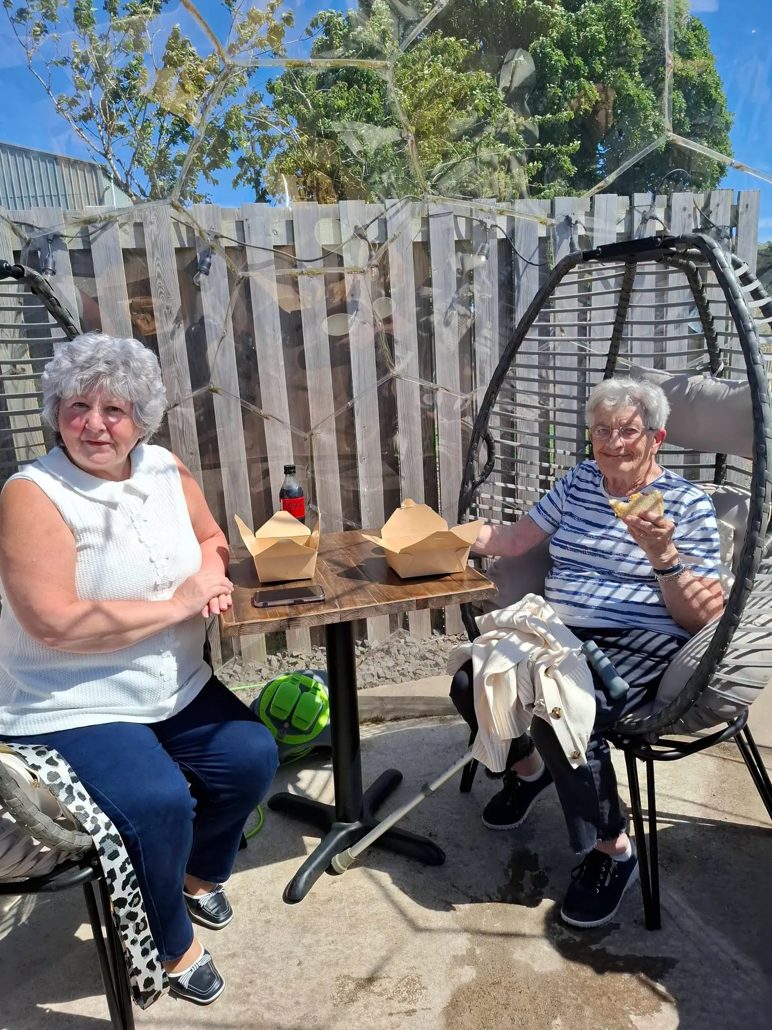 Lunch at the local Farm Shop