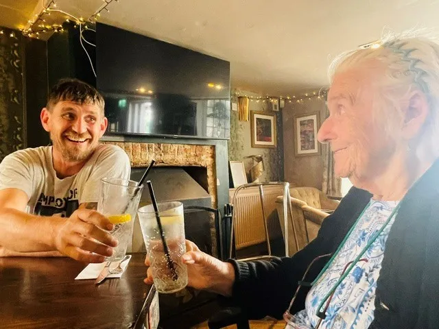 Trip out for lunch at the George & Dragon Pub 