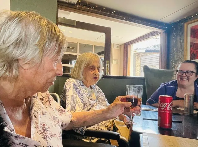 Trip out for lunch at the George & Dragon Pub 