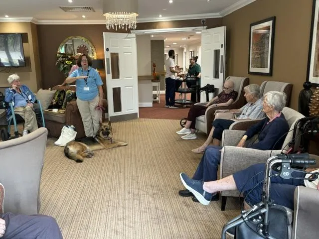 A Visit From Guide Dogs For The Blind