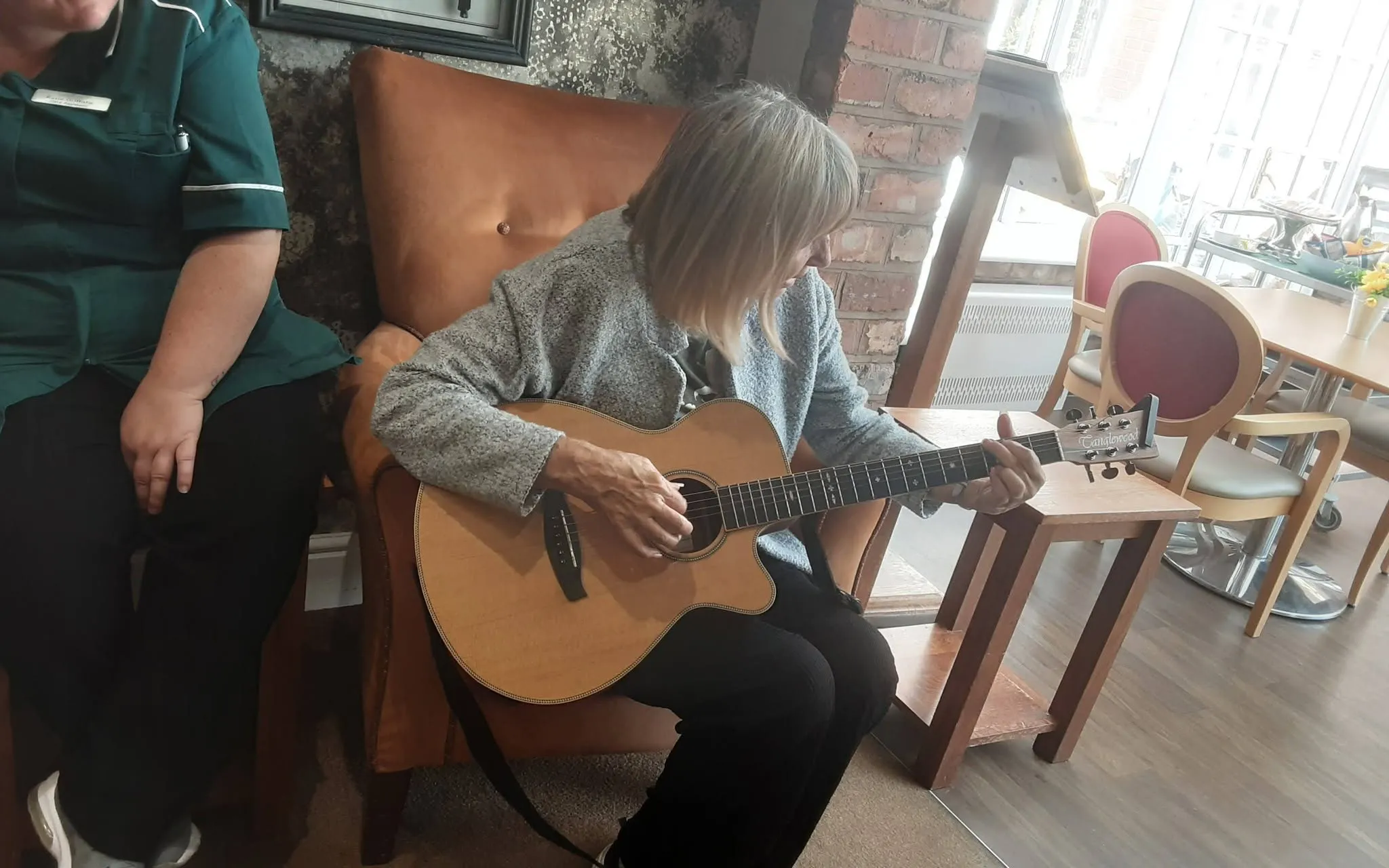 Aaron's guitar Performance
