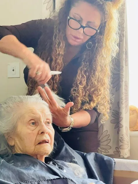 YOUR HAIR IS THE CROWN YOU NEVER TAKE OFF!