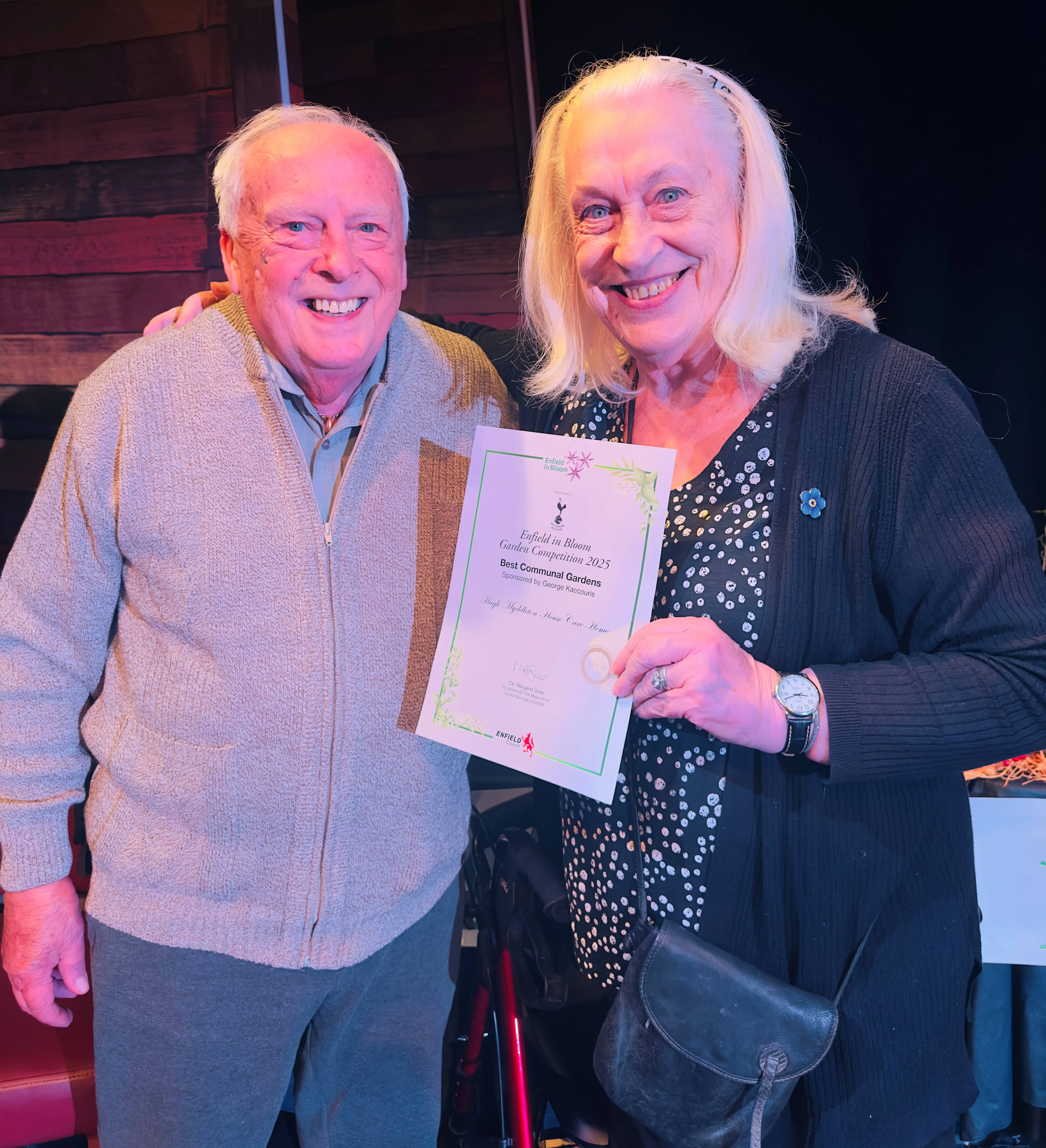 Hugh Myddelton House-Tributes to Pat Shackleton