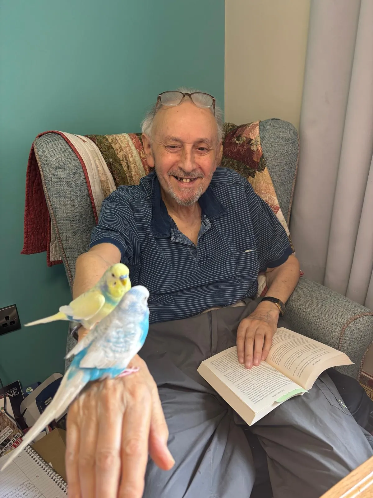 Feathered Friends Bring Smiles to Magnolia Court
