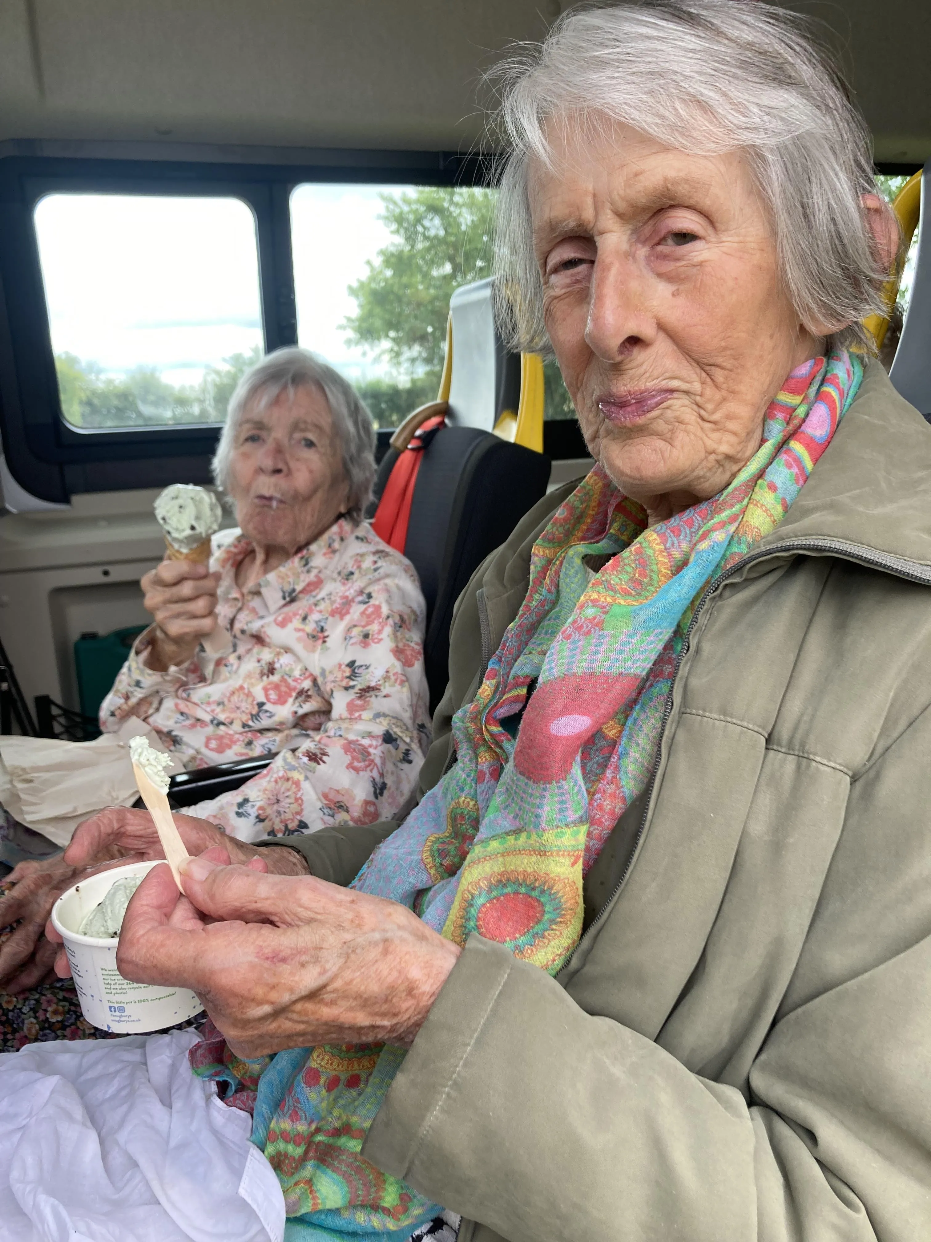 Trip to the ice cream farm