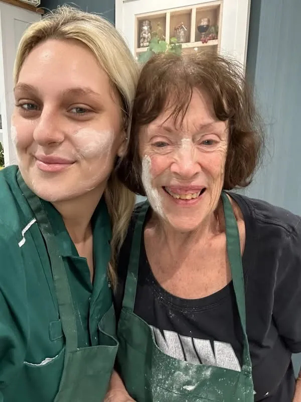 Pizza making at Cookridge Court