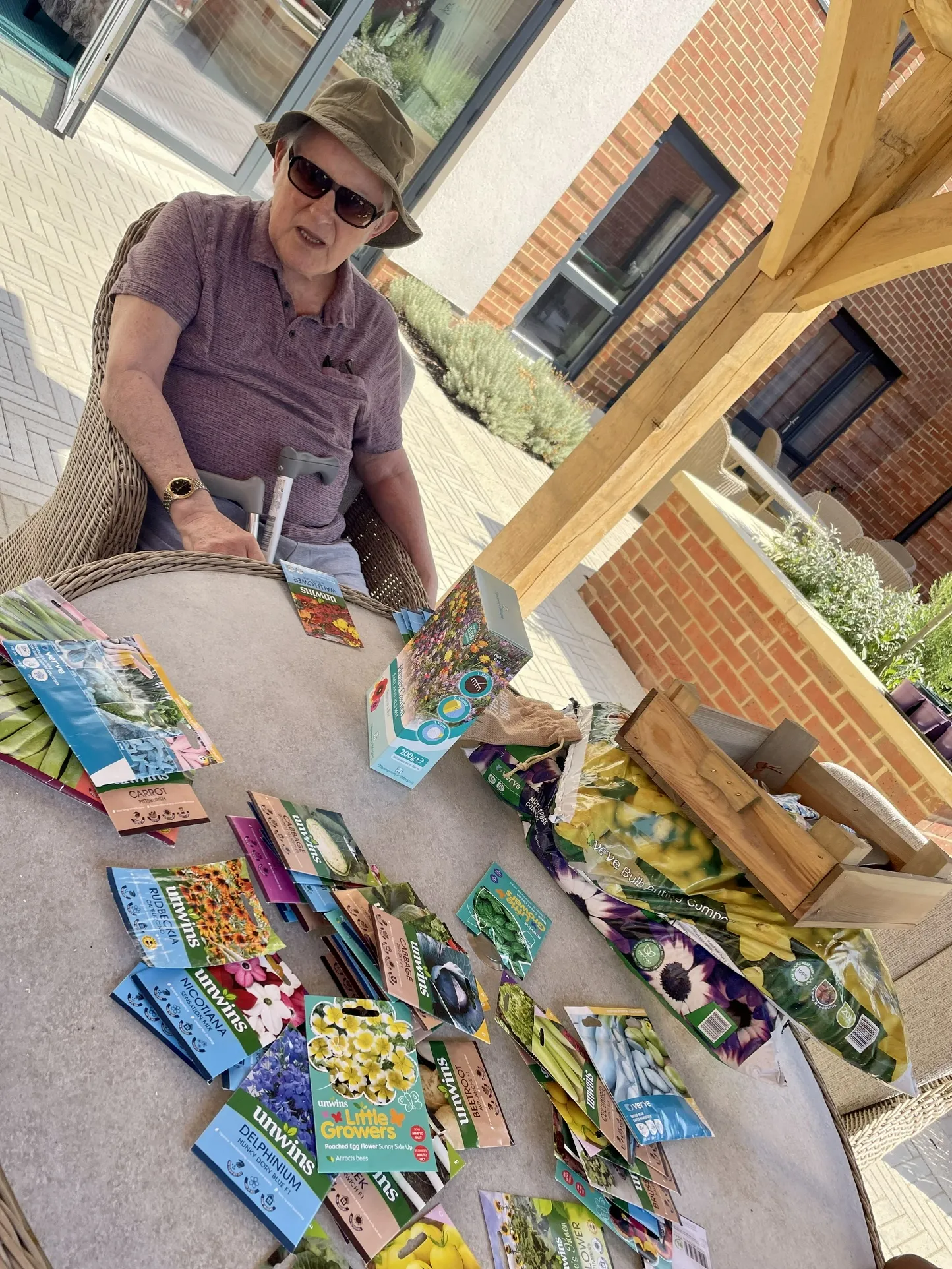 A Busy Afternoon in the Garden